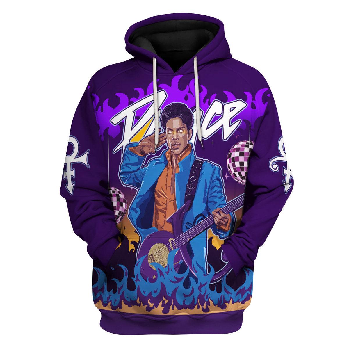 CustomsPig Prince Artwork Unisex Pullover Hoodie, Sweatshirt, T-Shirt