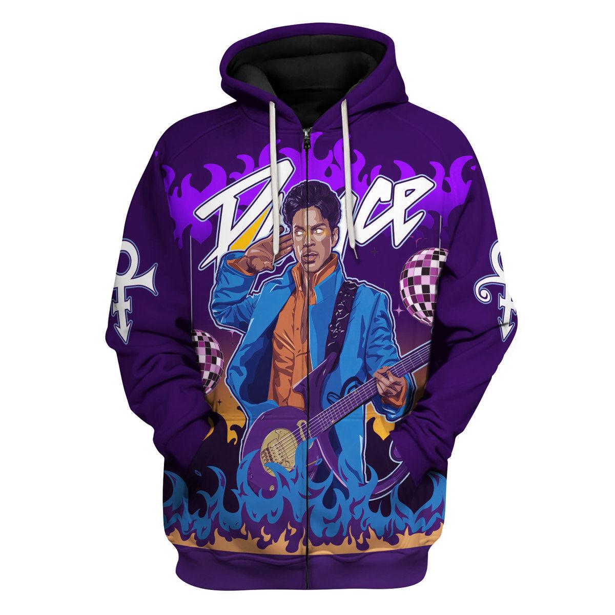 Gearhomie Prince Artwork Unisex Pullover Hoodie, Sweatshirt, T-Shirt - Gearhomie.com