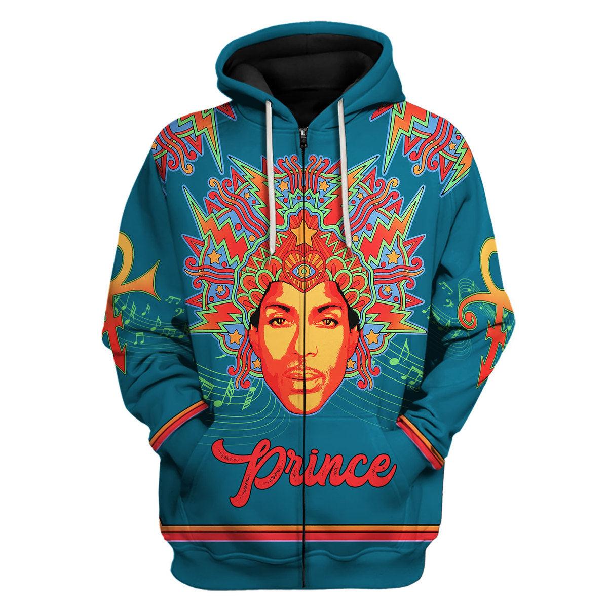 Gearhomie Prince DNA Lounge Vintage Concert Unisex Pullover Hoodie, Sweatshirt, T-Shirt - Gearhomie.com