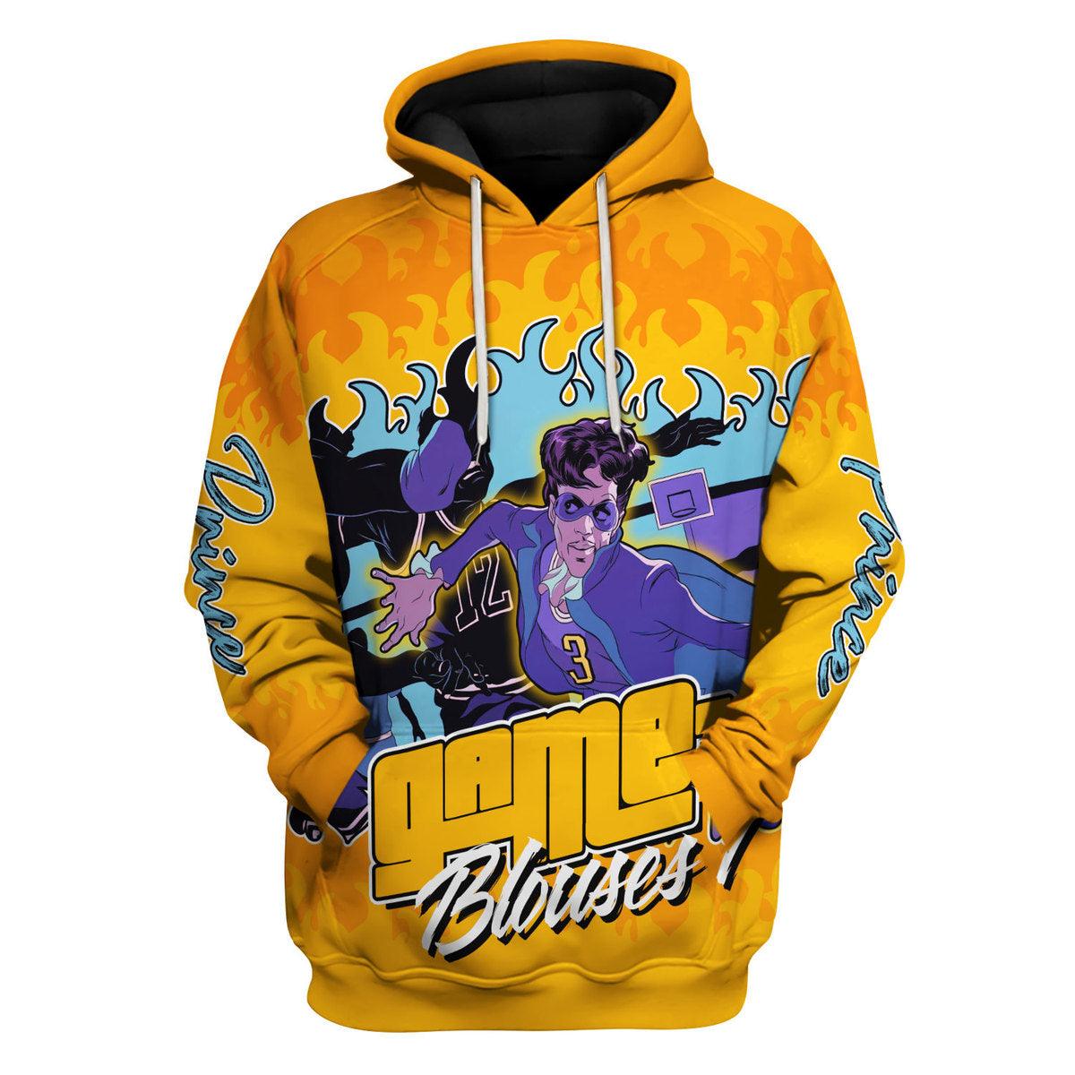 CustomsPig Prince Game Blouses Unisex Pullover Hoodie, Sweatshirt, T-Shirt