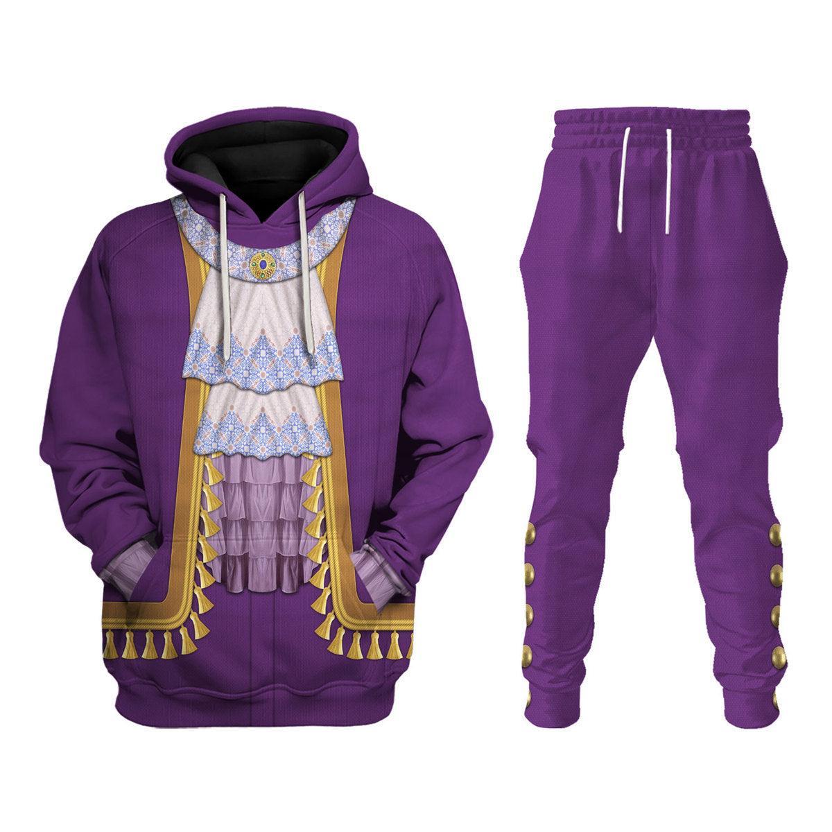 Gearhomie Prince Outfit Pan-cakes All-Over Print Unisex Pullover Hoodie, Sweatshirt, T-Shirt - Gearhomie.com