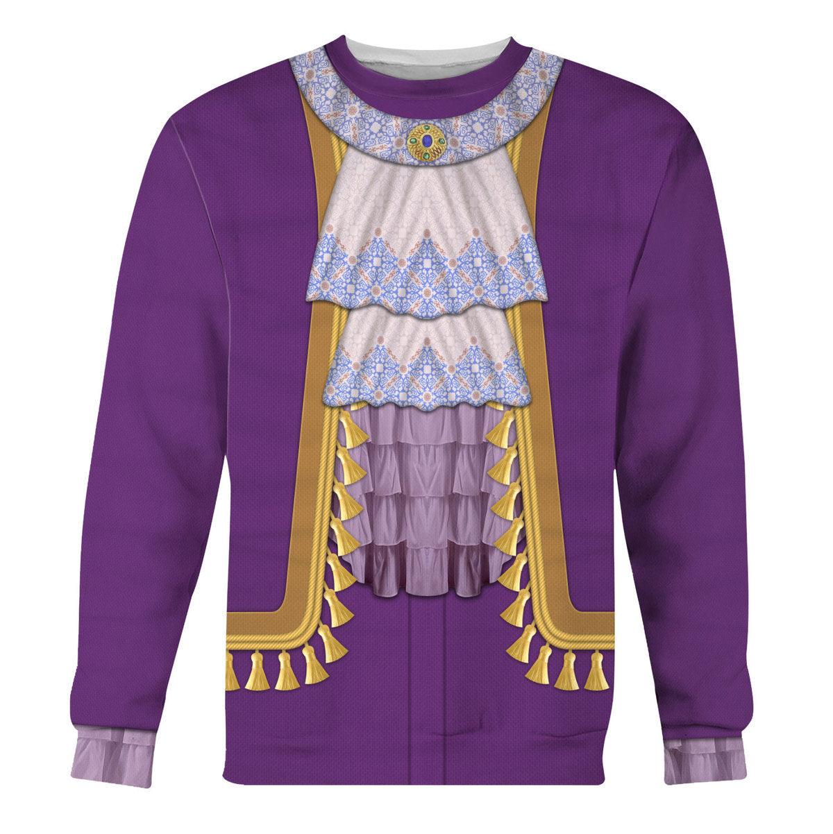 Gearhomie Prince Outfit Pan-cakes All-Over Print Unisex Pullover Hoodie, Sweatshirt, T-Shirt - Gearhomie.com