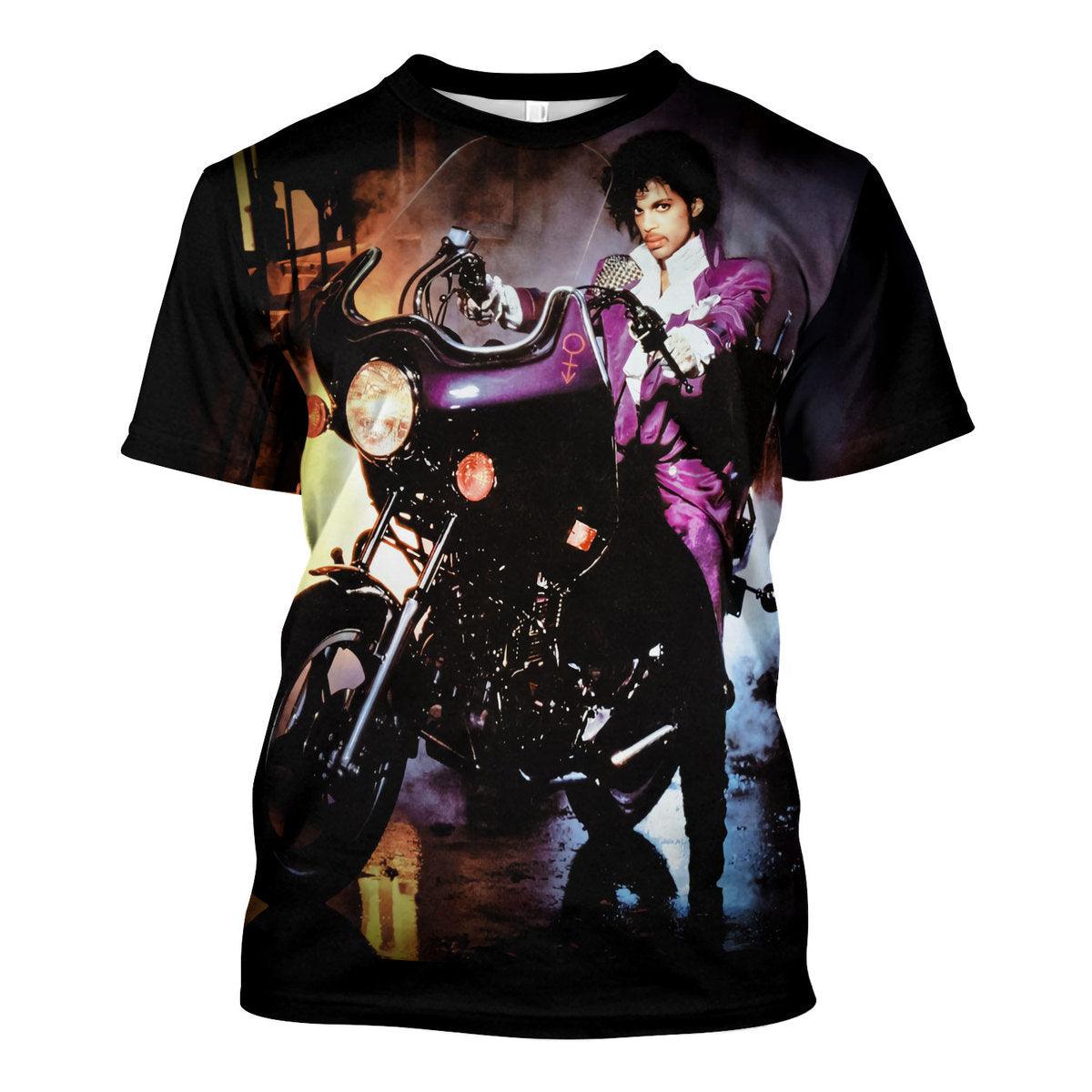 Gearhomie Prince Purple Rain Cover Unisex Pullover Hoodie, Sweatshirt, T-Shirt - Gearhomie.com