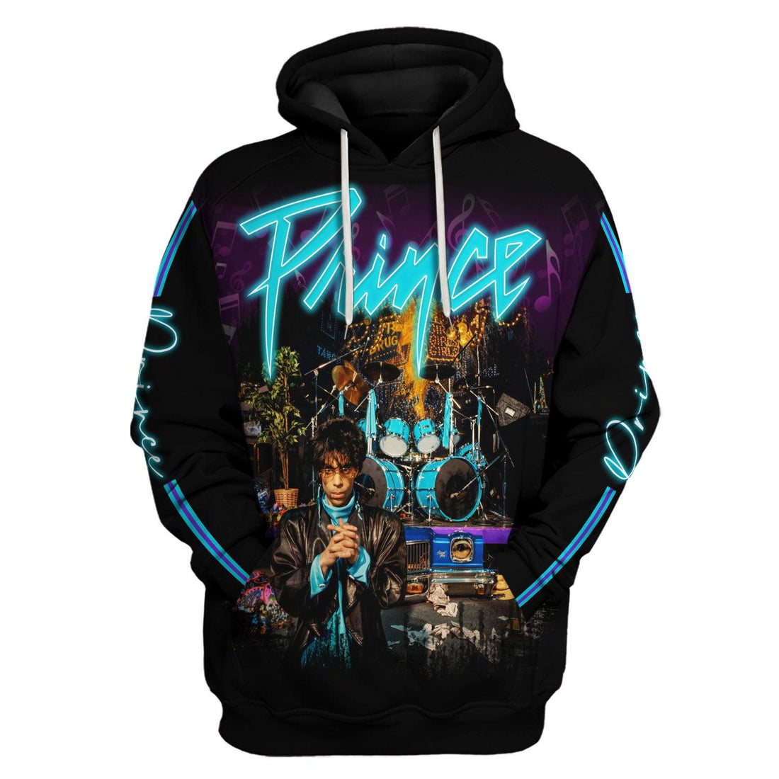 CustomsPig Prince Sign O' The Times Unisex Pullover Hoodie, Sweatshirt, T-Shirt - CustomsPig.com