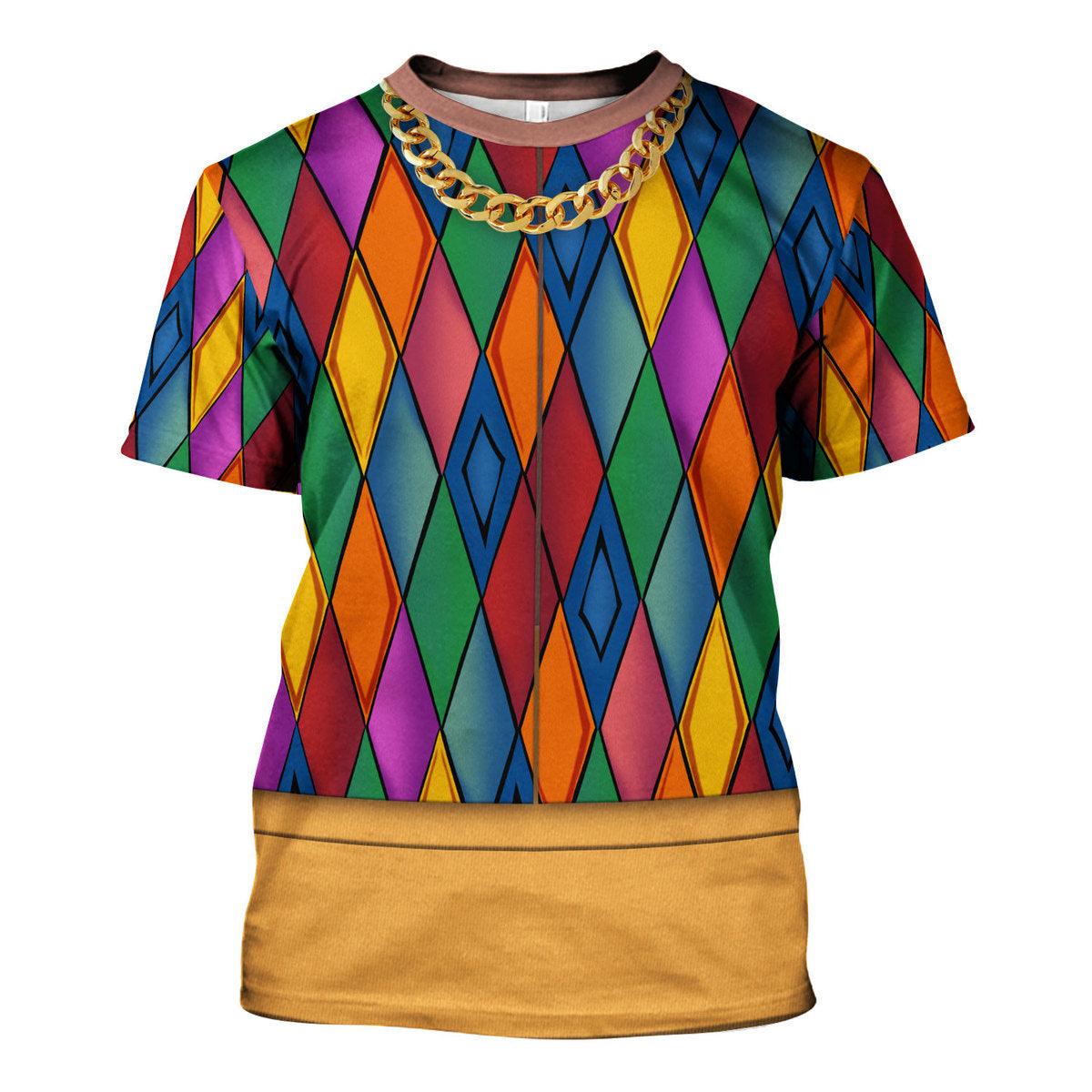 CustomsPig Prince Ultra Colourful Suit All-Over Print Unisex Pullover Hoodie, Sweatshirt, T-Shirt, and Swatpants - CustomsPig.com