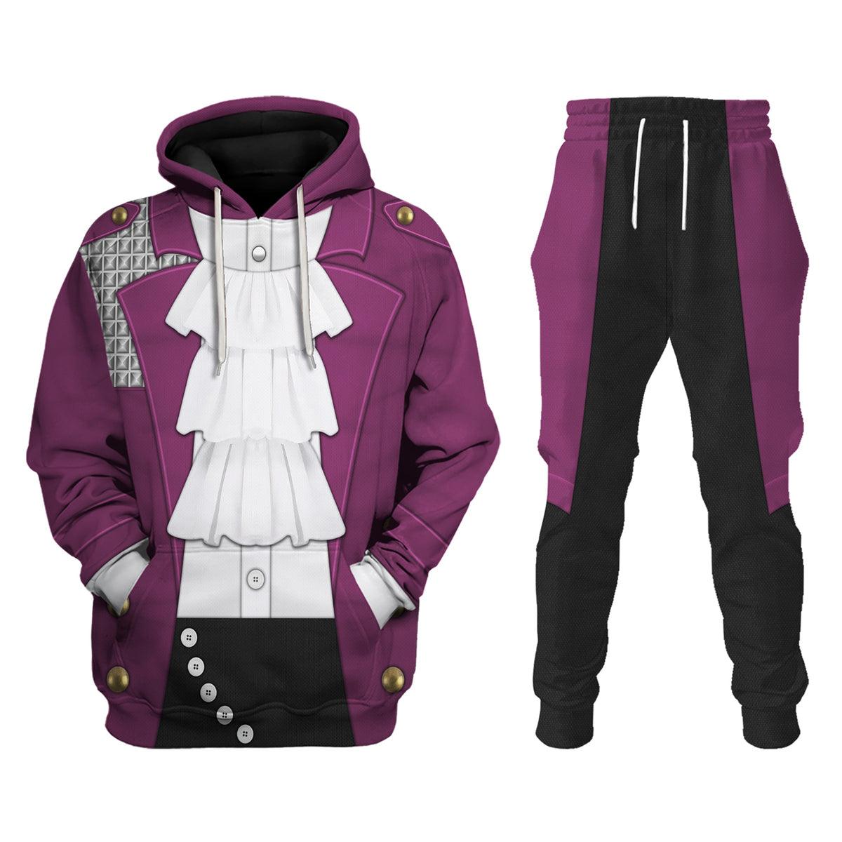Gearhomie Purple Rain All-Over Print Unisex Pullover Hoodie, Sweatshirt, T-Shirt - Gearhomie.com