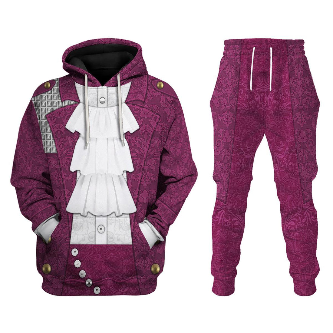 Gearhomie Purple Rain Costume Unisex Pullover Hoodie, Sweatshirt, T-Shirt - Gearhomie.com