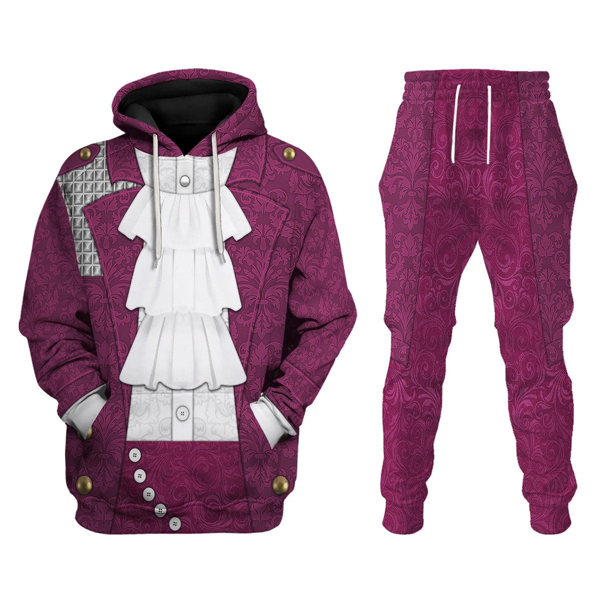 Gearhomie Purple Rain Costume Unisex Pullover Hoodie, Sweatshirt, T-Shirt - Gearhomie.com
