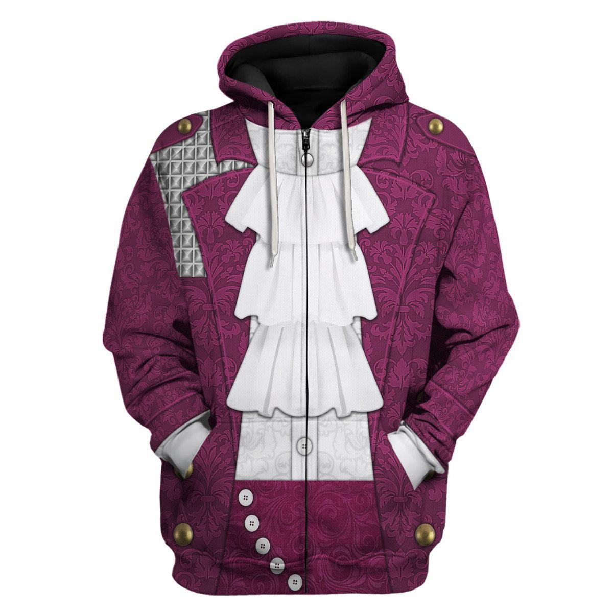 Gearhomie Purple Rain Costume Unisex Pullover Hoodie, Sweatshirt, T-Shirt - Gearhomie.com