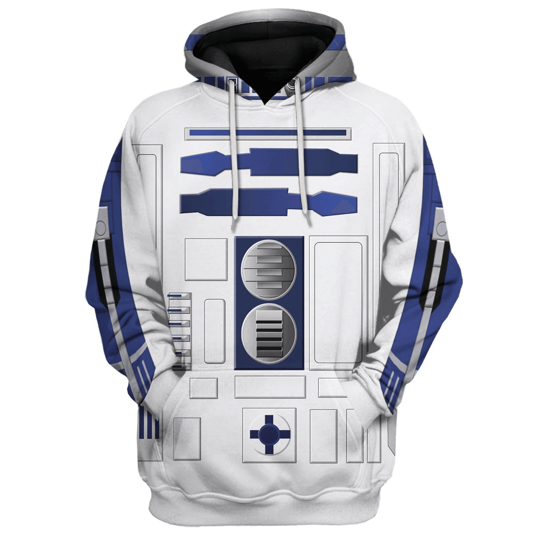 Gearhomie R2 D2 Robot Costume Hoodie Sweatshirt T-Shirt Sweatpants - Gearhomie.com