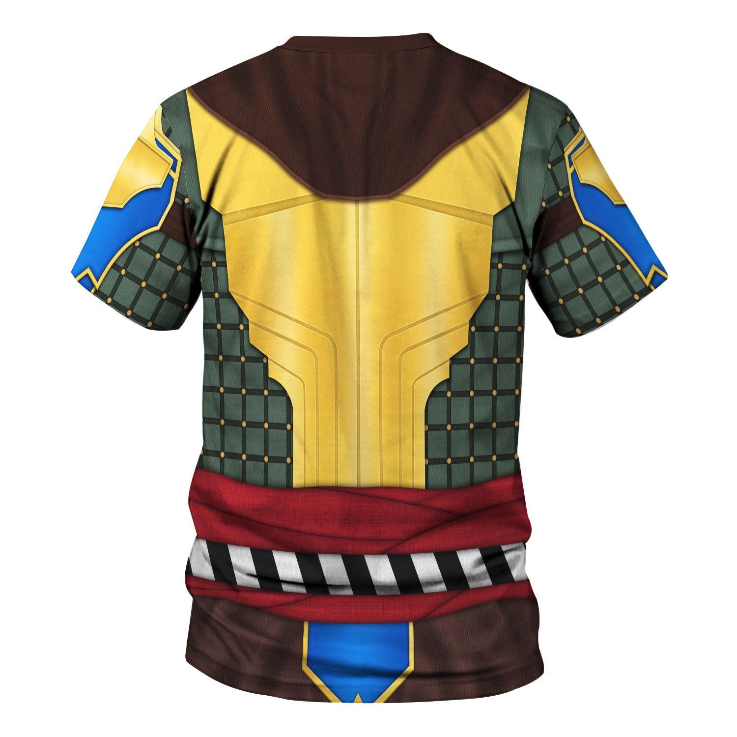 Gearhomie Raiden XI Costume Hoodie Sweatshirt T-Shirt Tracksuit - DucG