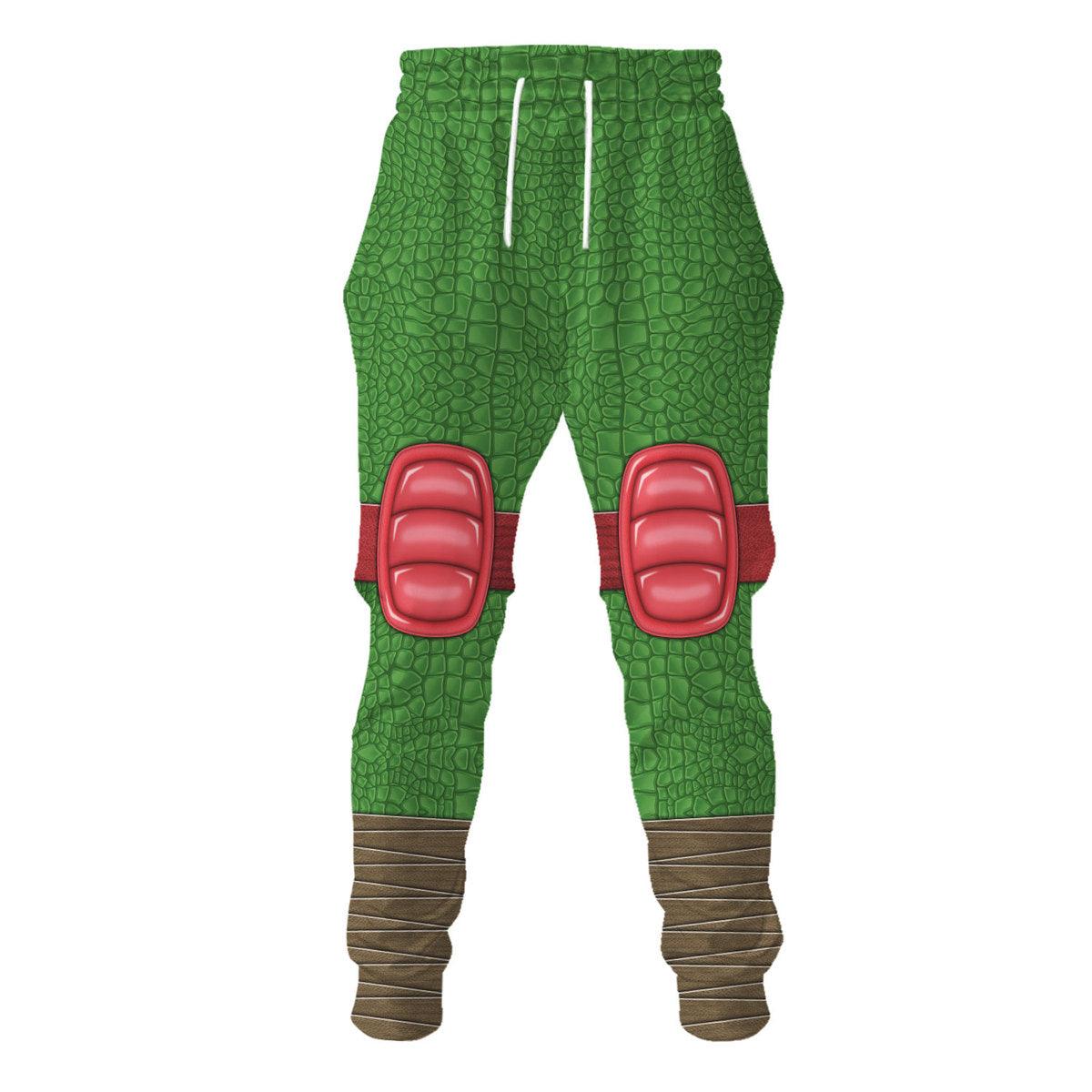 CustomsPig Raphael Ninja Turtles Costume Hoodie Sweatshirt T-Shirt ZipHoodie Sweatpants - CustomsPig.com