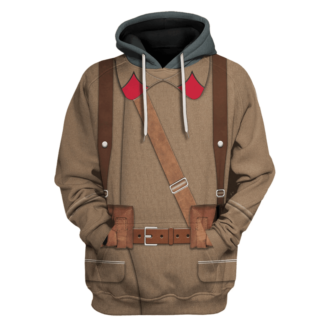 Gearhomie Red Army in Winter War 39-40 Costume Hoodie Sweatshirt T-Shirt Tracksuit - Gearhomie.com