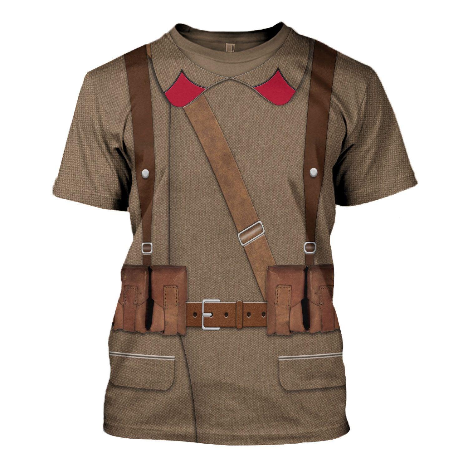 Gearhomie Red Army in Winter War 39-40 Costume Hoodie Sweatshirt T-Shirt Tracksuit - Gearhomie.com