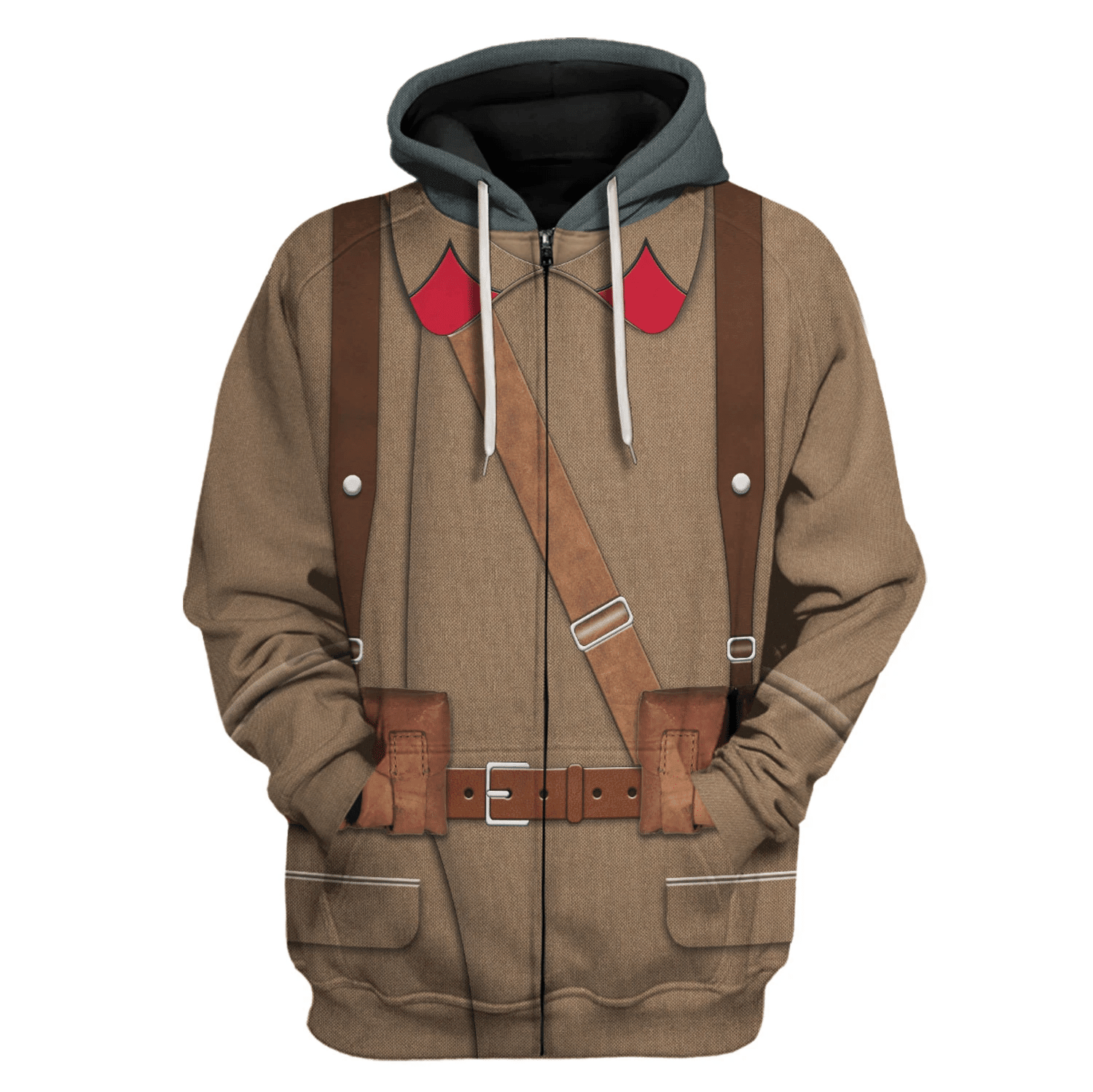 Gearhomie Red Army in Winter War 39-40 Costume Hoodie Sweatshirt T-Shirt Tracksuit - Gearhomie.com