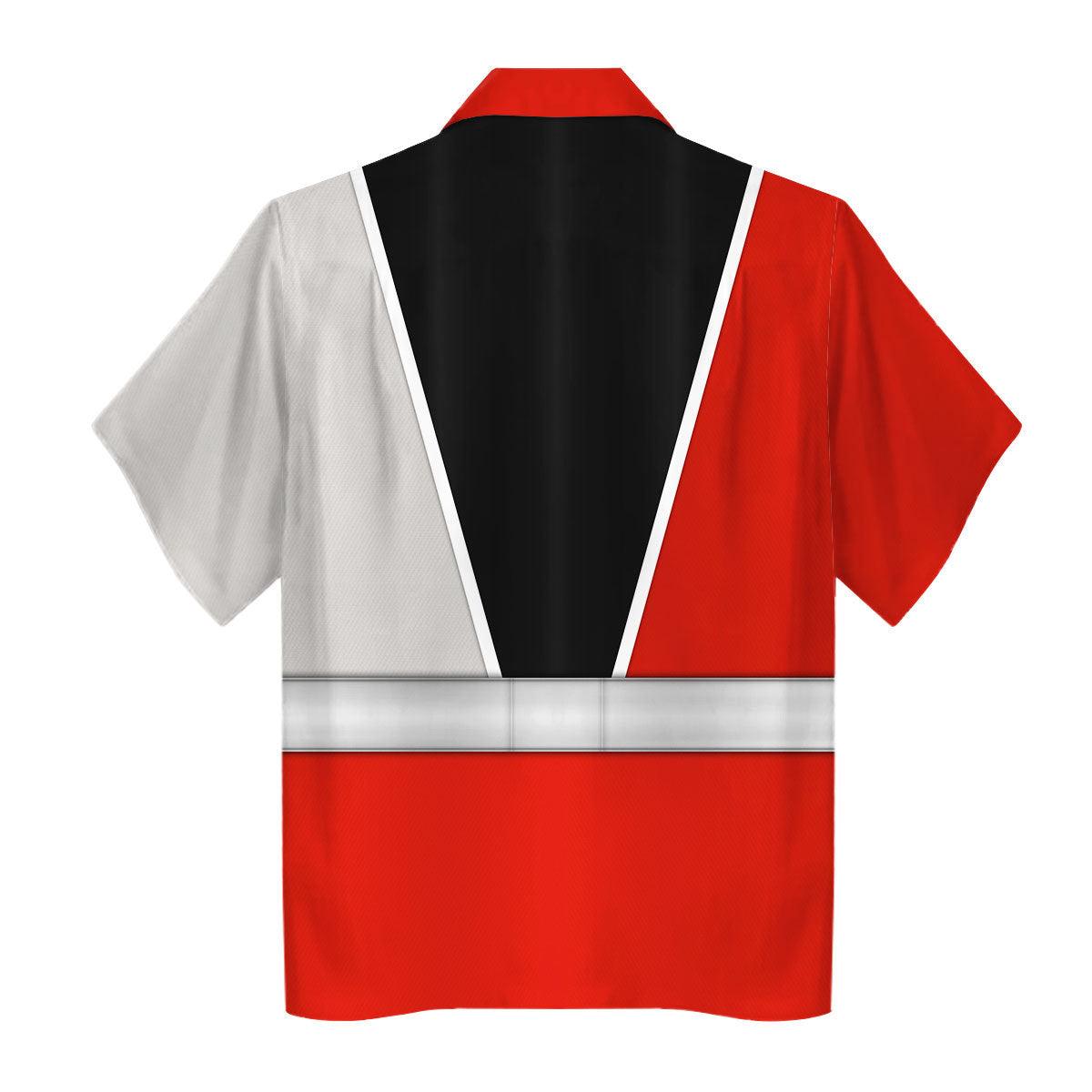 Gearhomie Red Zayto Ranger Dino Fury Hoodies Sweatshirt T-Shirt Zip Hoodies Sweatpants - Gearhomie.com
