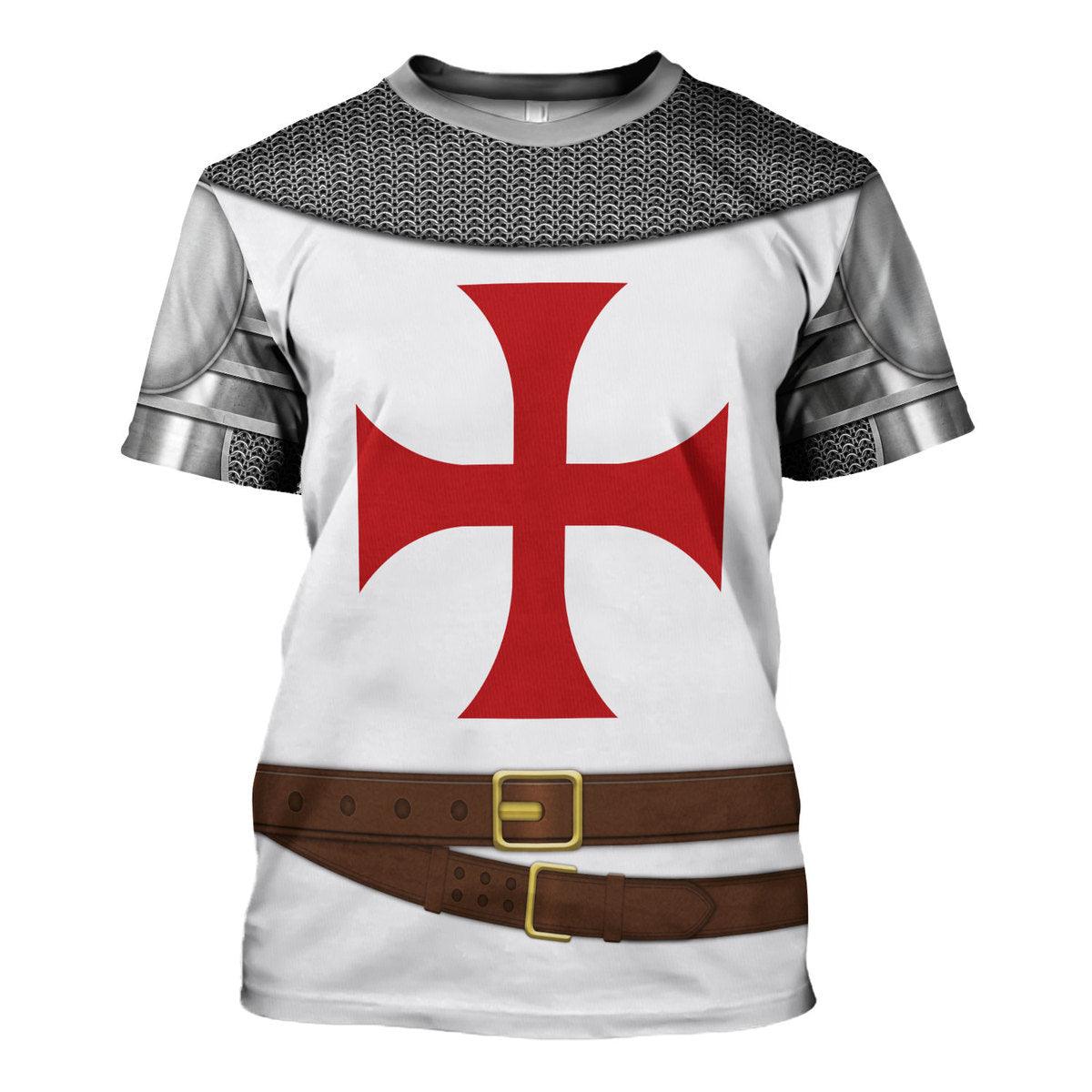 Gearhomie Richard The Lionheart Knight Costume Hoodie Sweatshirt T-Shirt Tracksuit - Gearhomie.com