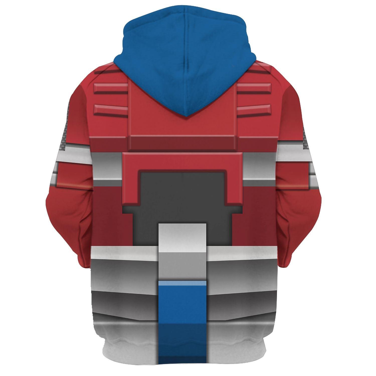 Gearhomie Robot Optimus Prime Costume Cosplay Hoodie Tracksuit - Gearhomie.com