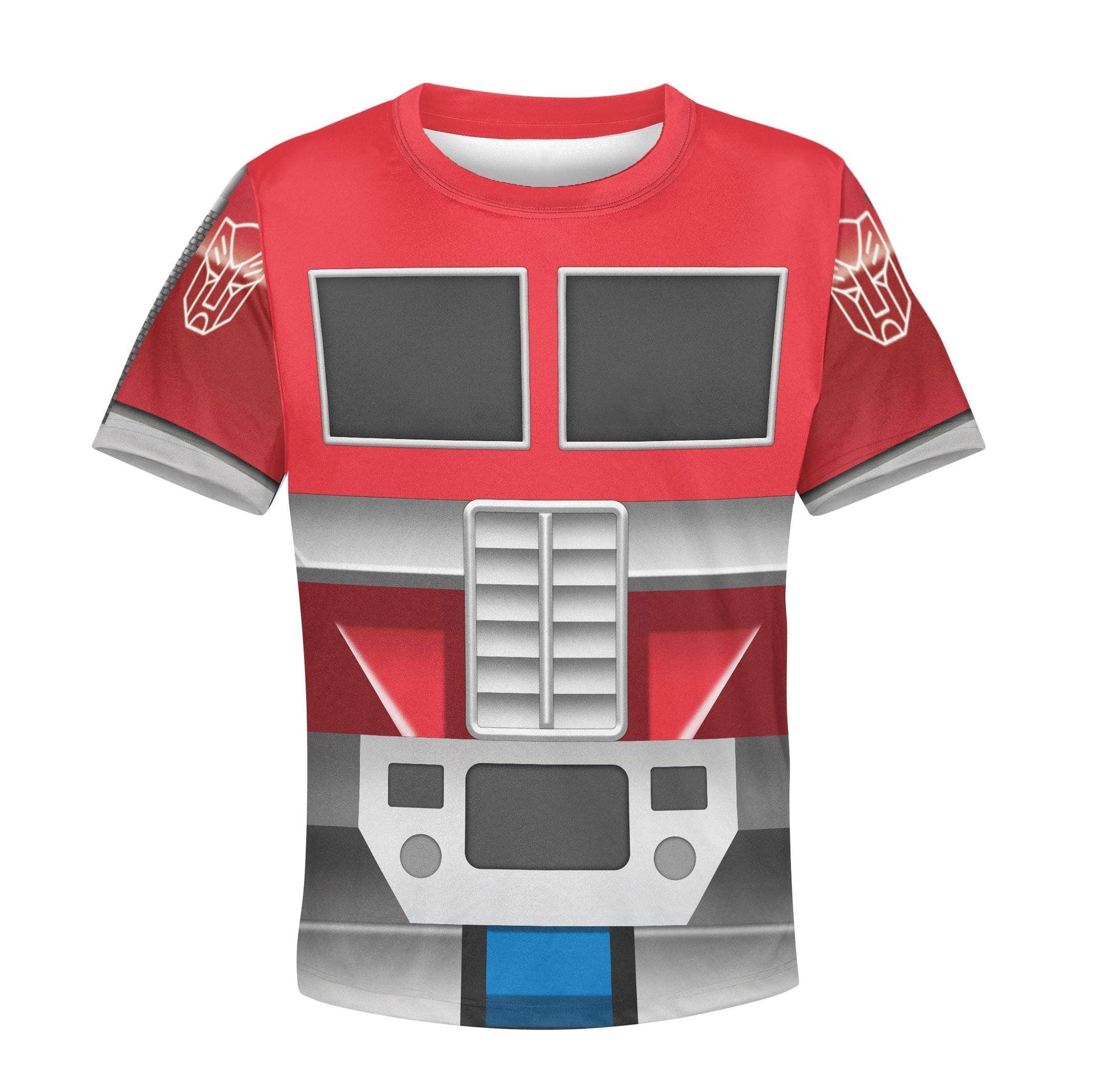  CustomsPig Robot Optimus Prime Kid Costume Cosplay Hoodie Sweatshirt T-Shirt -  CustomsPig.com