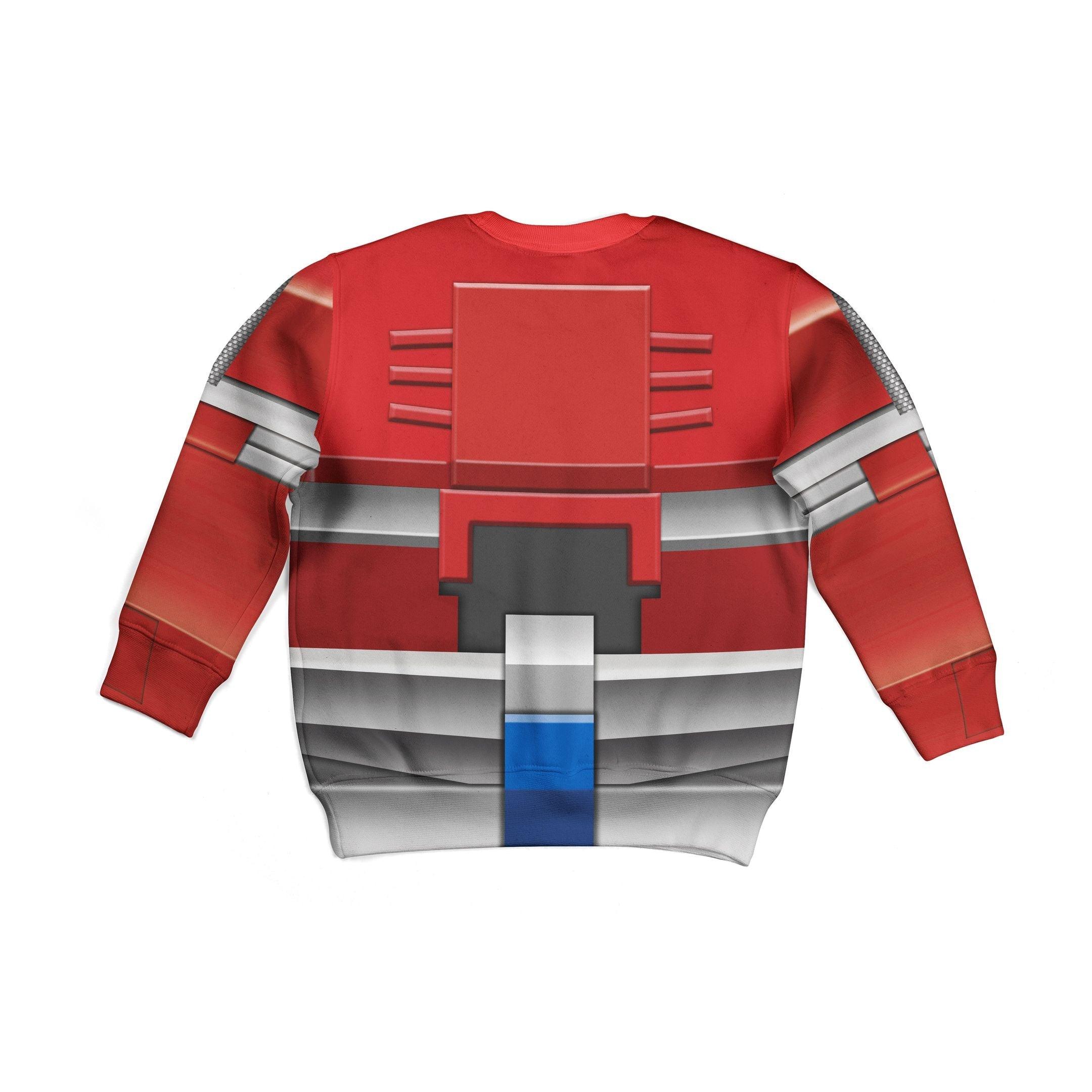Gearhomie Robot Optimus Prime Kid Costume Cosplay Hoodie Sweatshirt T-Shirt - Gearhomie.com