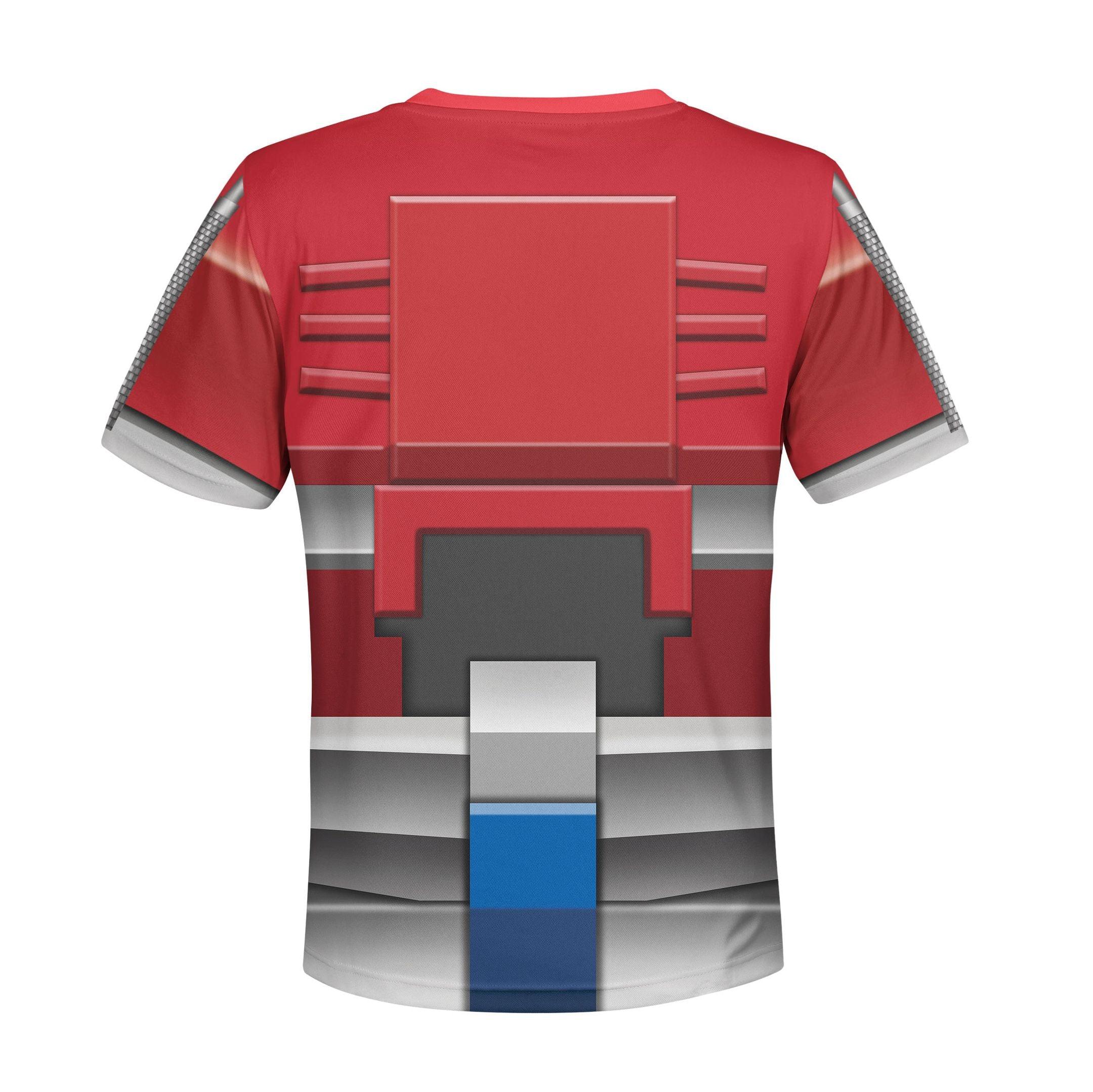 Gearhomie Robot Optimus Prime Kid Costume Cosplay Hoodie Sweatshirt T-Shirt - Gearhomie.com