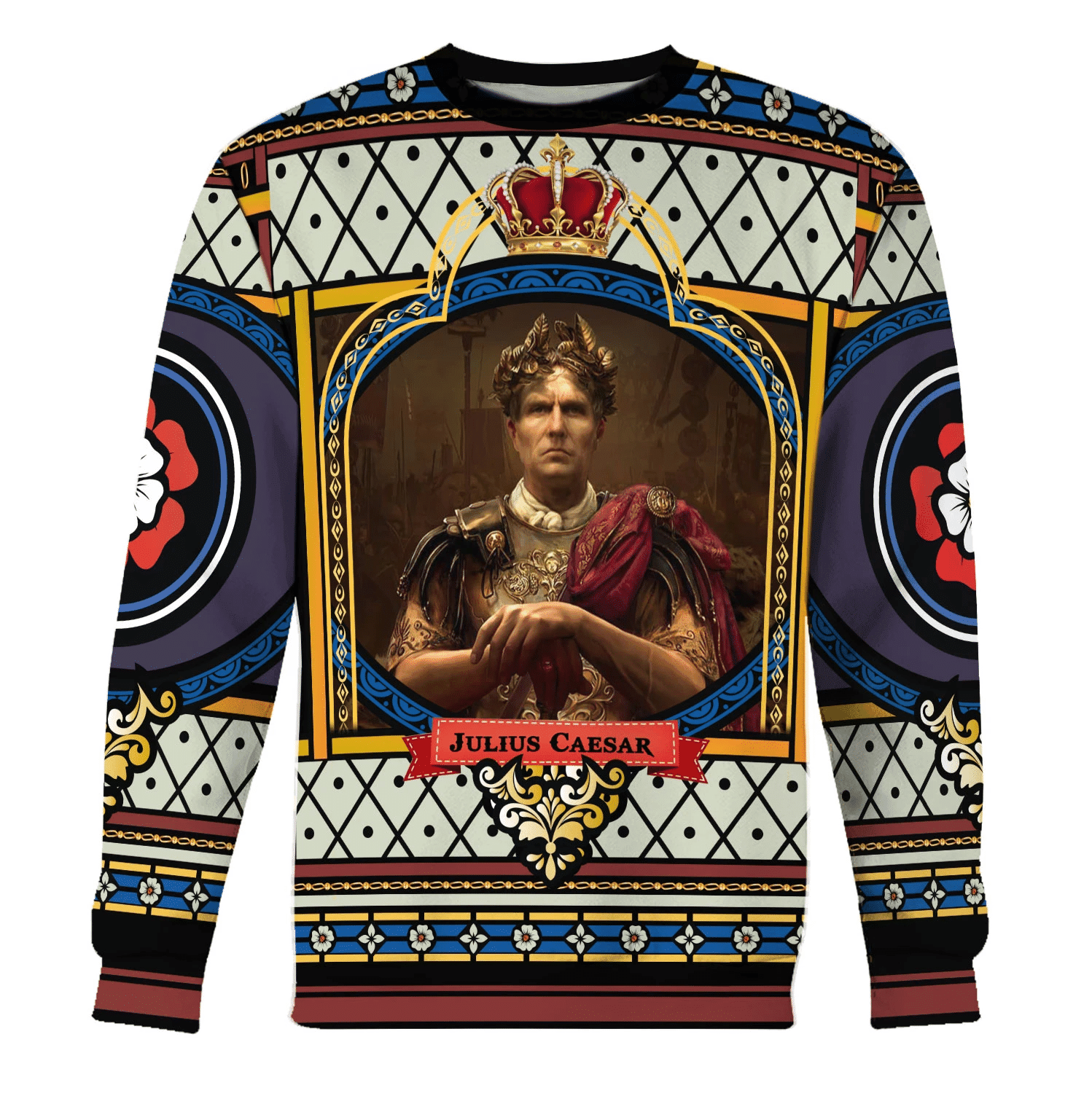 Gearhomie Roman General Gaius Julius Caesar Costume Hoodie Sweatshirt T-Shirt Tracksuit - Gearhomie.com