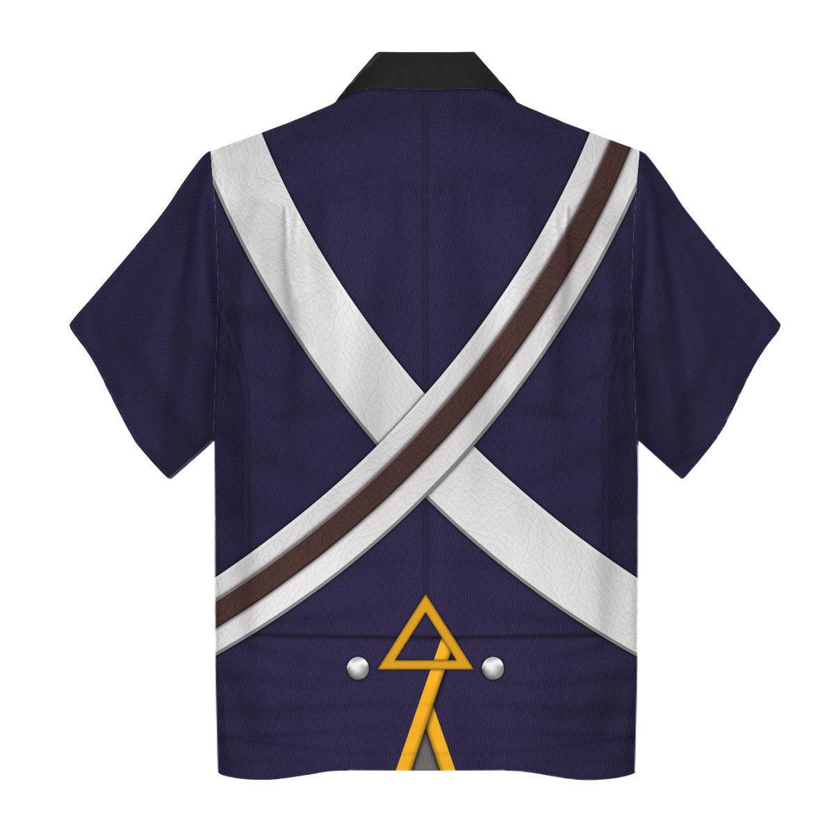 CustomsPig Royal Foot Artillery Ÿ?? Gunner (1806-1815) Uniform All Over Print Hoodie Sweatshirt T-Shirt Tracksuit - CustomsPig.com