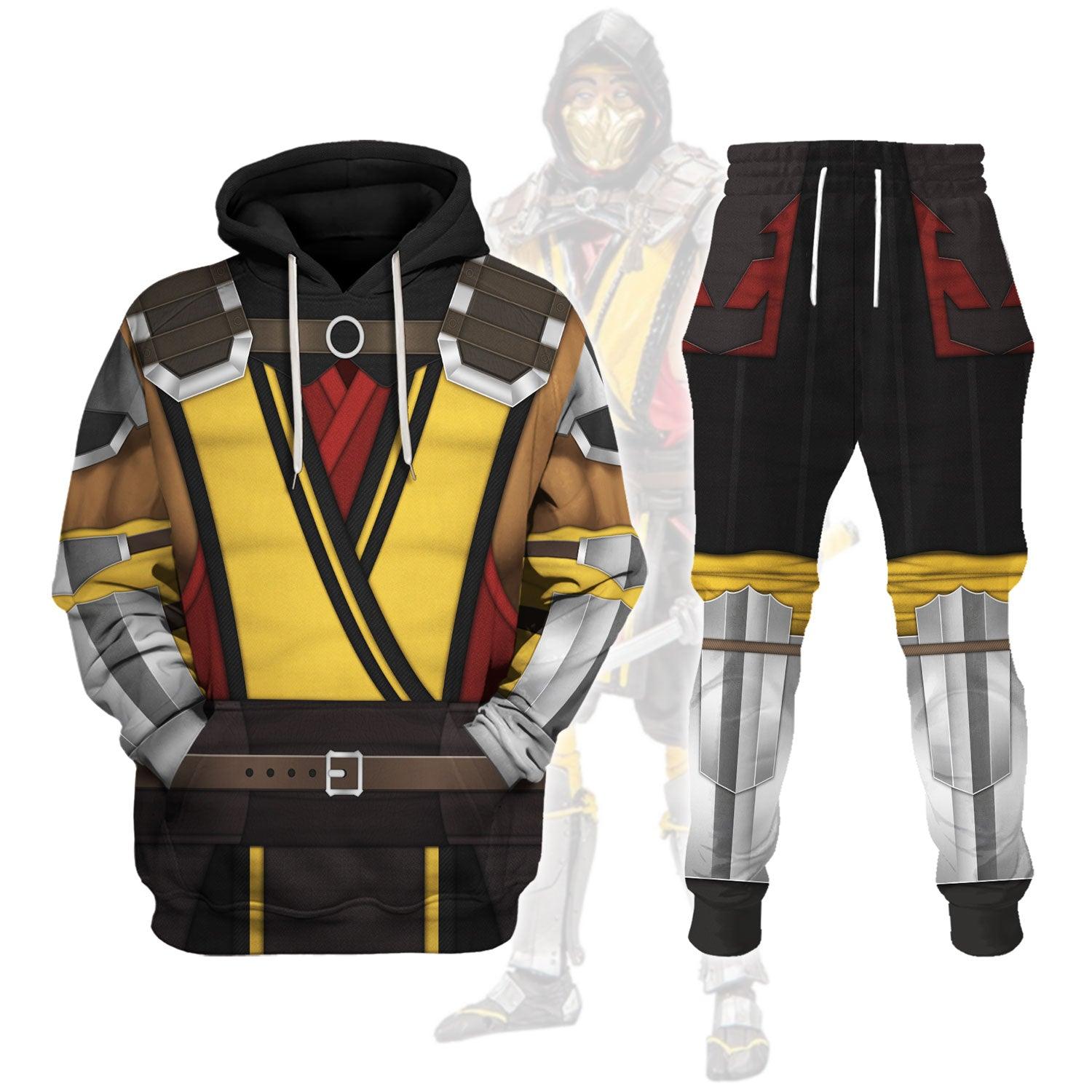 CustomsPig Scorpion XI Costume Hoodie Sweatshirt T-Shirt Tracksuit - DucG