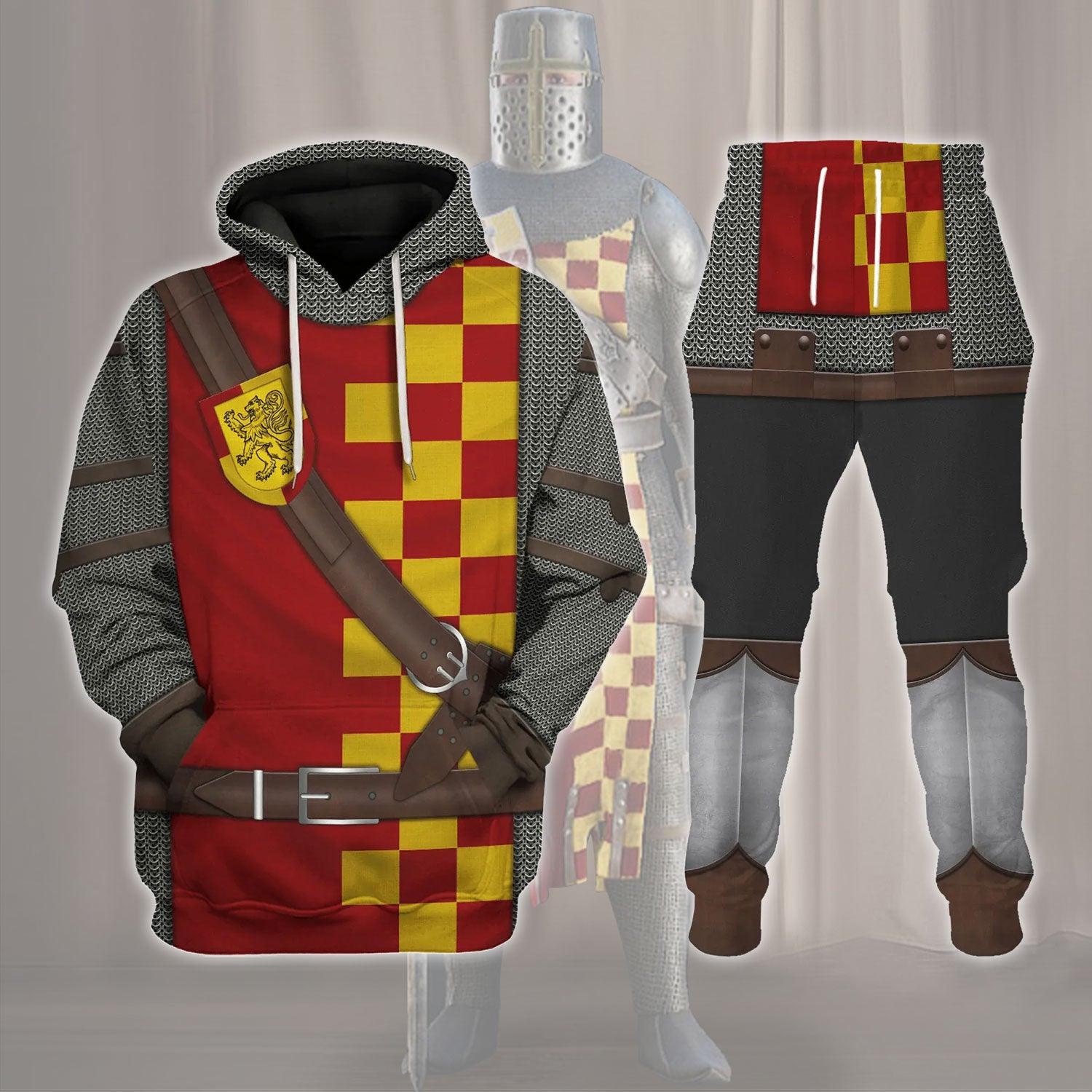 Gearhomie Scottish Knight Costume Hoodie Sweatshirt T-Shirt Tracksuit - Gearhomie.com