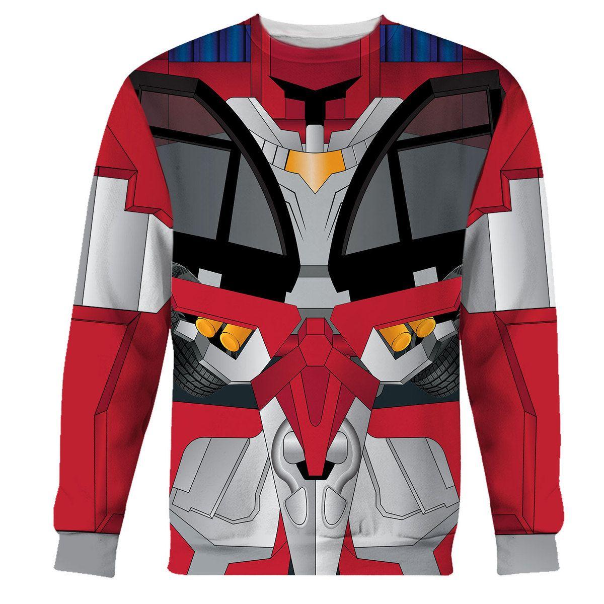 Gearhomie Sentinel Prime Costume Cosplay Hoodie Tracksuit - Gearhomie.com