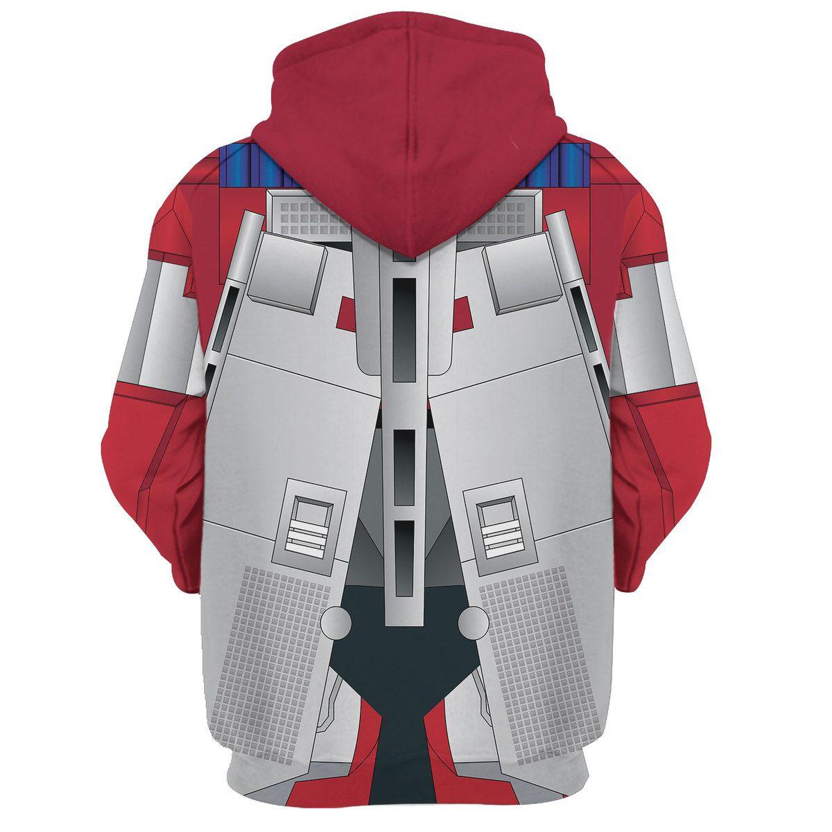 Gearhomie Sentinel Prime Costume Cosplay Hoodie Tracksuit - Gearhomie.com