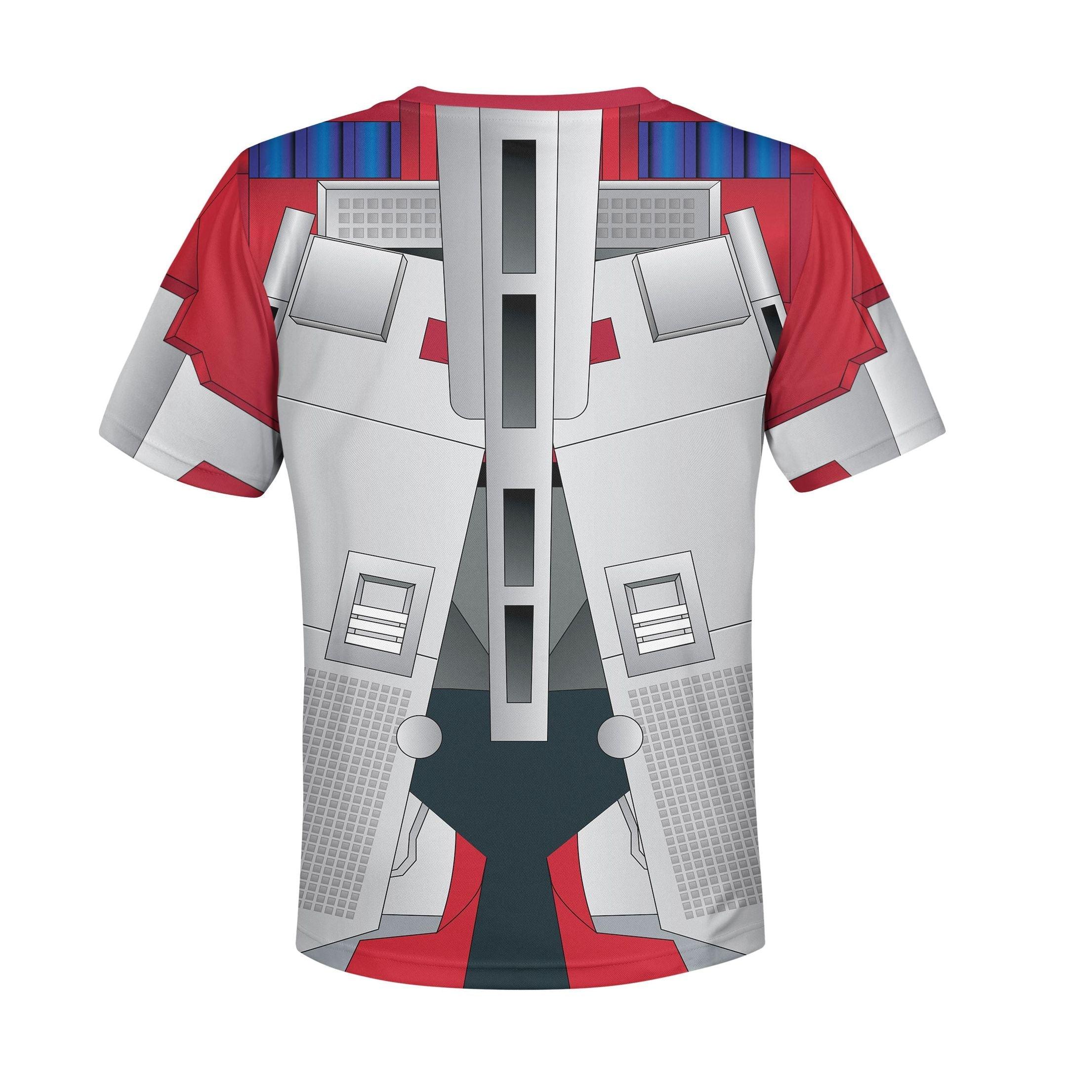 Gearhomie Sentinel Prime Kid Costume Cosplay Hoodie Sweatshirt T-Shirt - Gearhomie.com