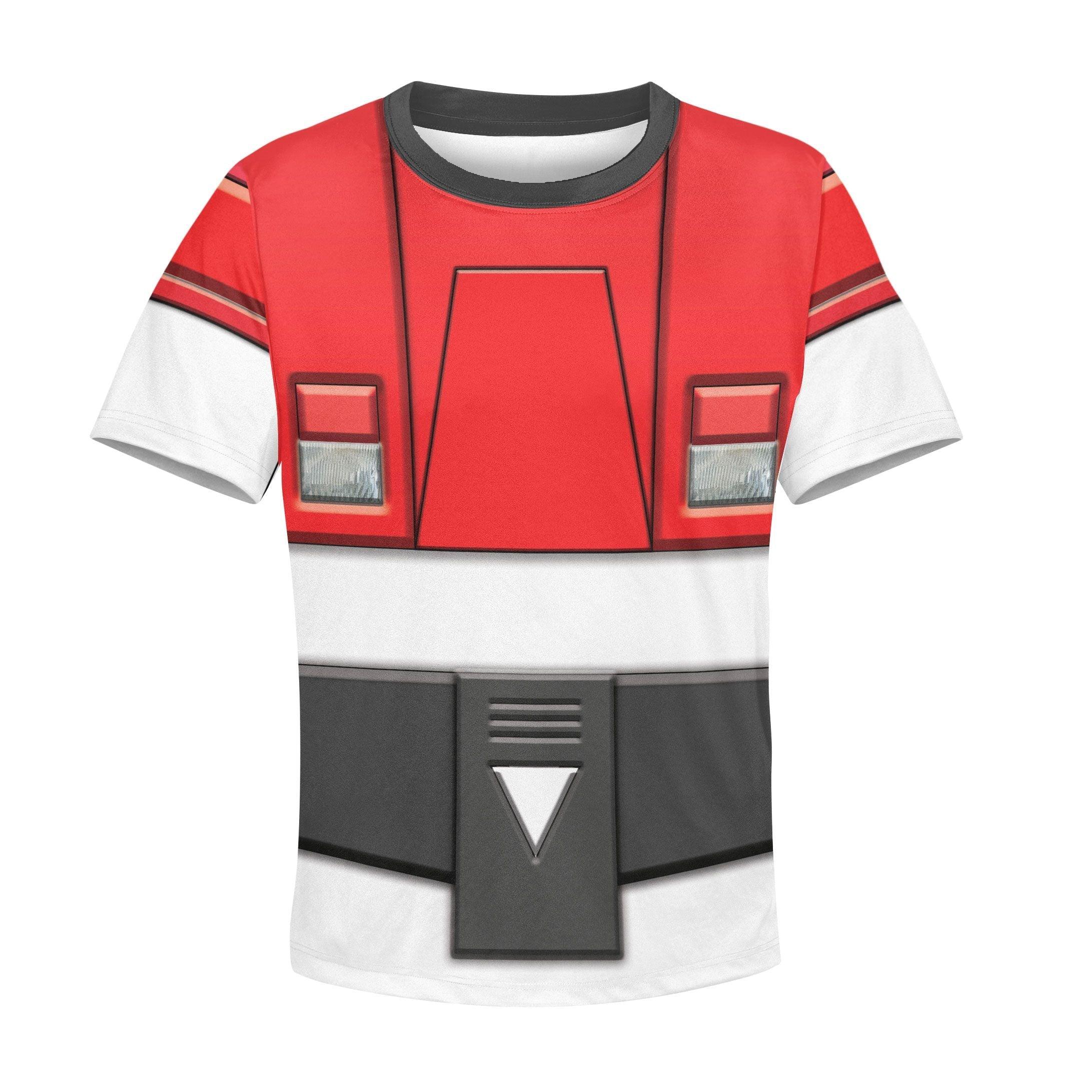 Gearhomie Sideswipe Kid Costume Cosplay Hoodie Sweatshirt T-Shirt - Gearhomie.com