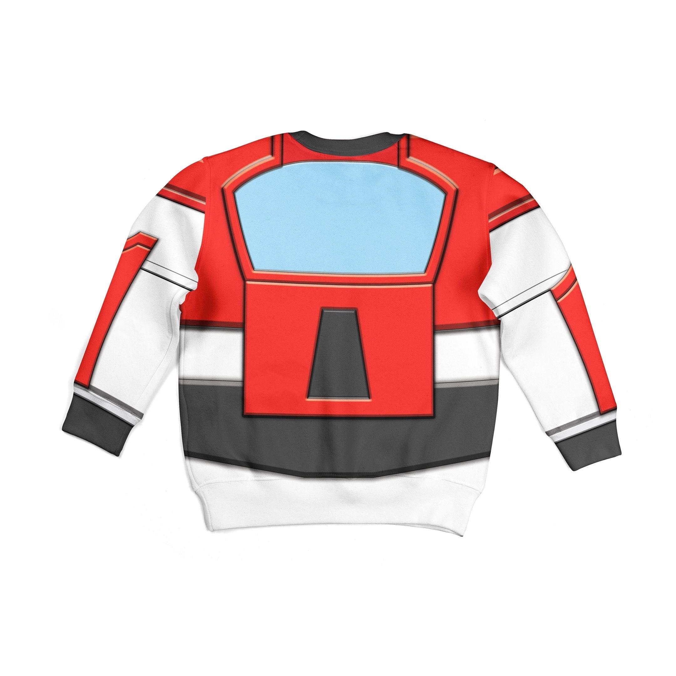 Gearhomie Sideswipe Kid Costume Cosplay Hoodie Sweatshirt T-Shirt - Gearhomie.com