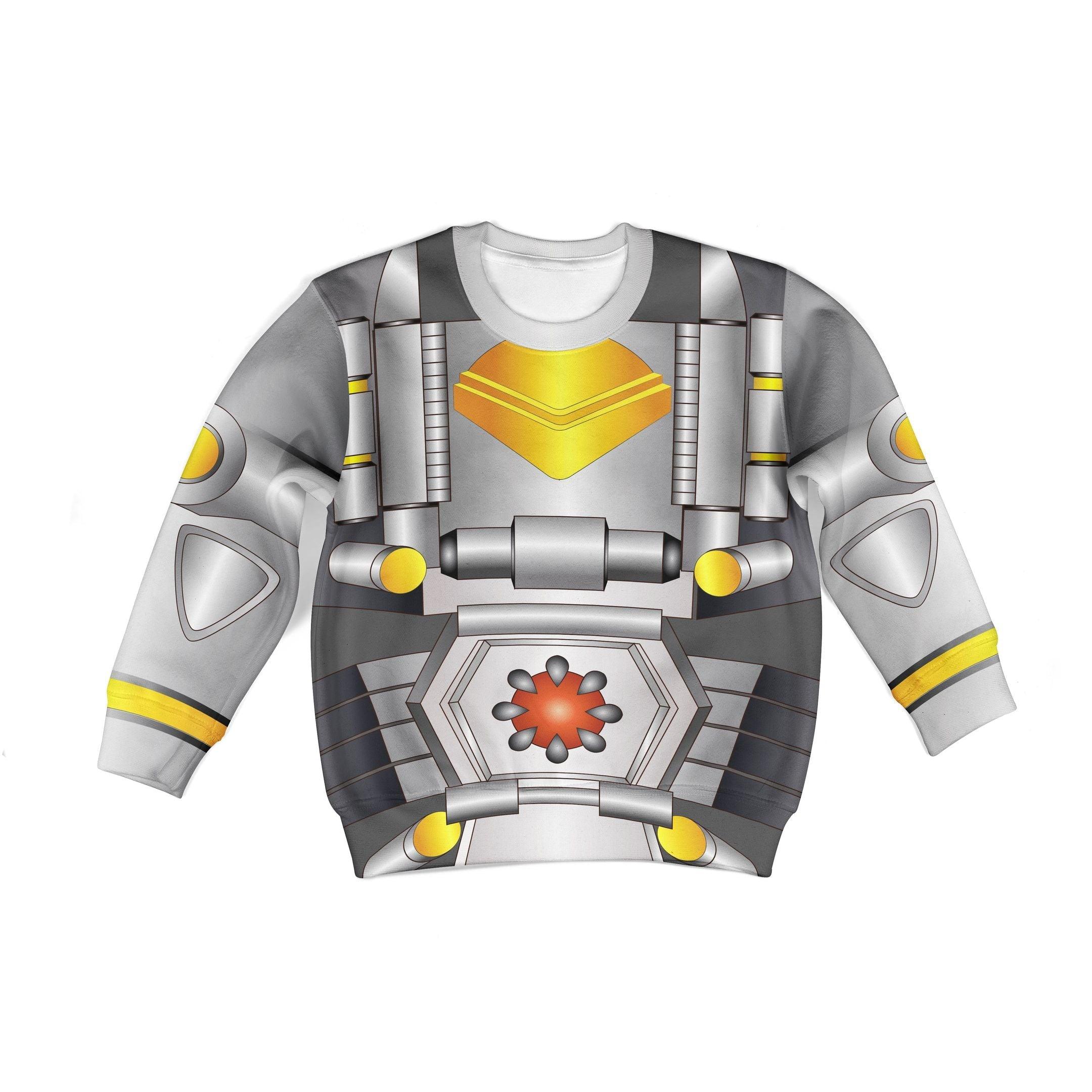  CustomsPig Silverbolt Beast Wars Kid Costume Cosplay Hoodie Sweatshirt T-Shirt -  CustomsPig.com