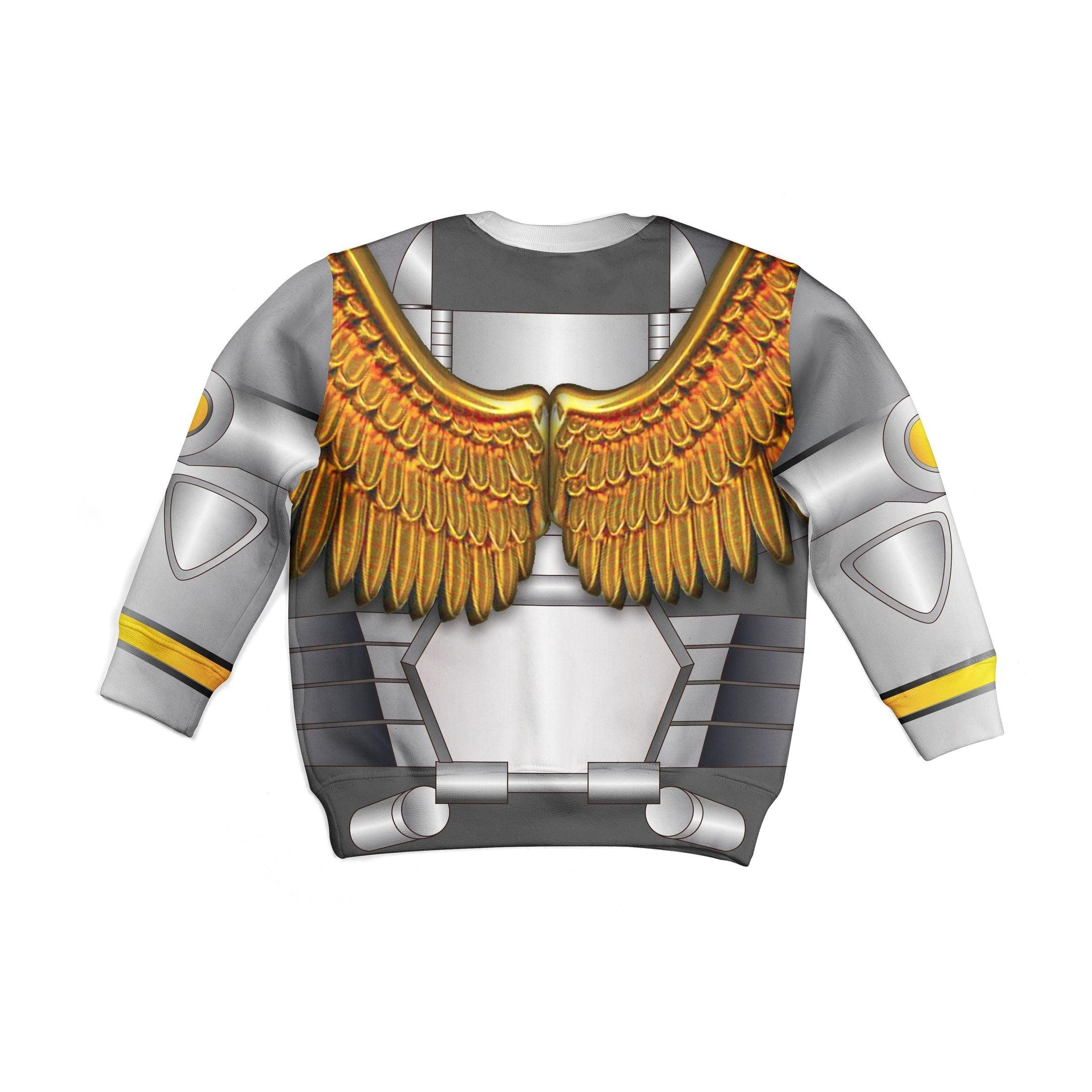Gearhomie Silverbolt Beast Wars Kid Costume Cosplay Hoodie Sweatshirt T-Shirt - Gearhomie.com
