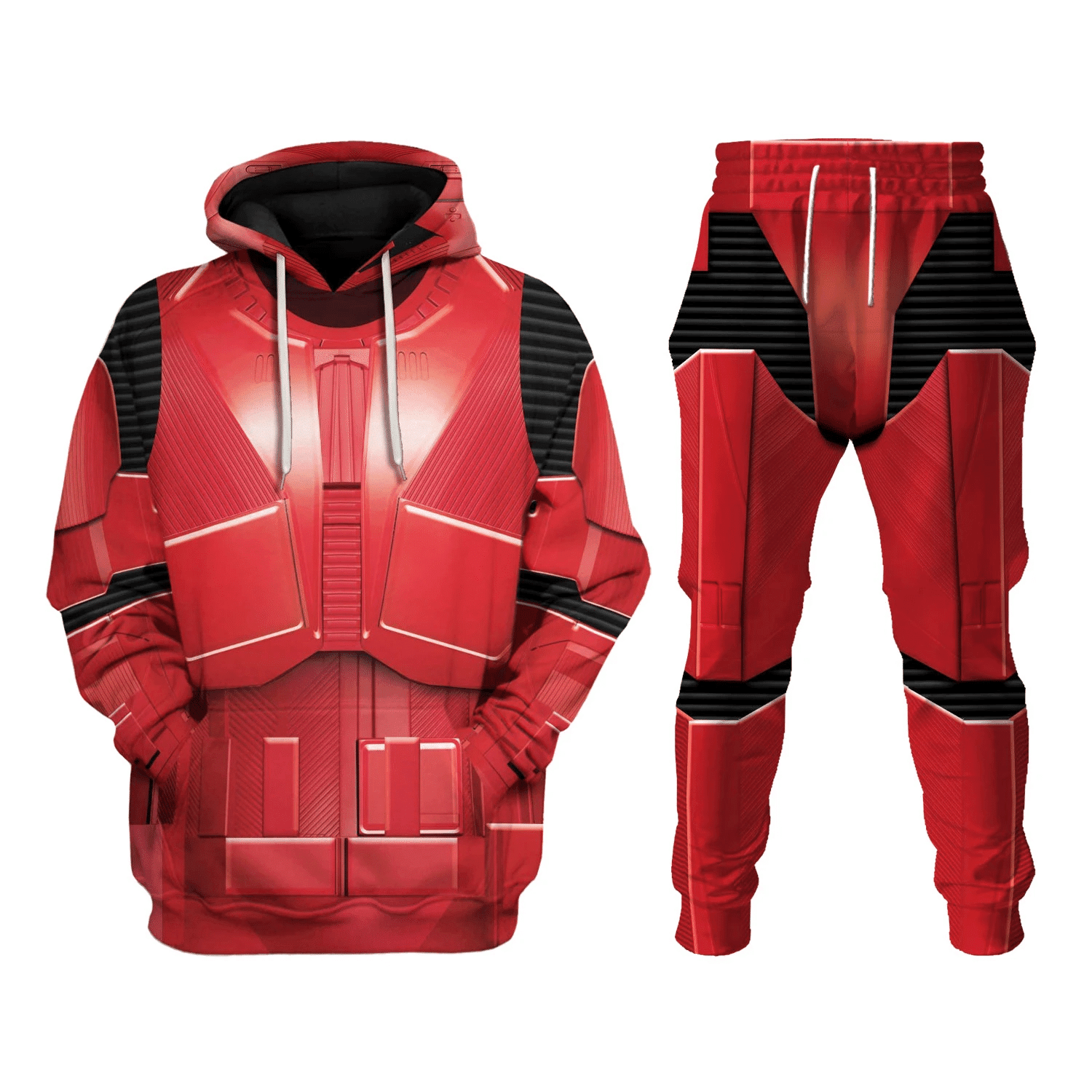 Gearhomie Sith Trooper Costume Hoodie Sweatshirt T-Shirt Sweatpants - Gearhomie.com