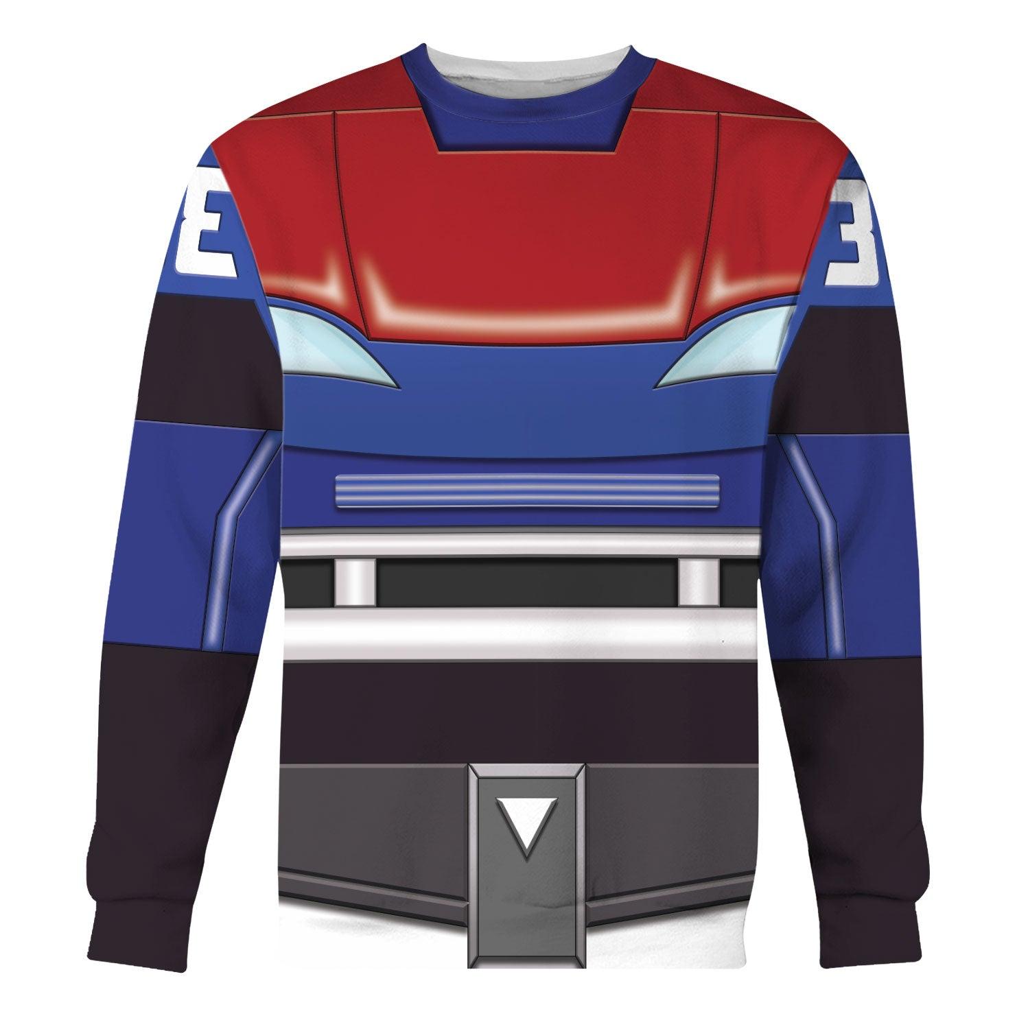 Gearhomie Smokescreen Costume Cosplay Hoodie Tracksuit - DucG