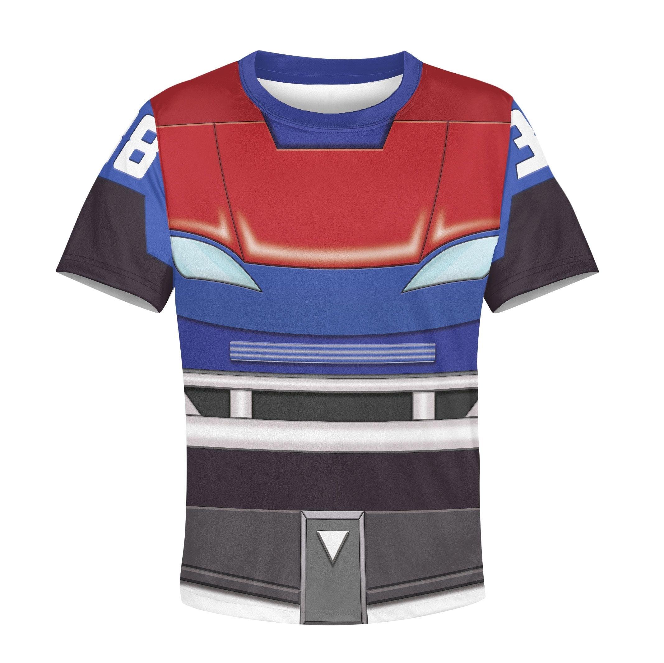 Gearhomie Smokescreen Kid Costume Cosplay Hoodie Sweatshirt T-Shirt - Gearhomie.com