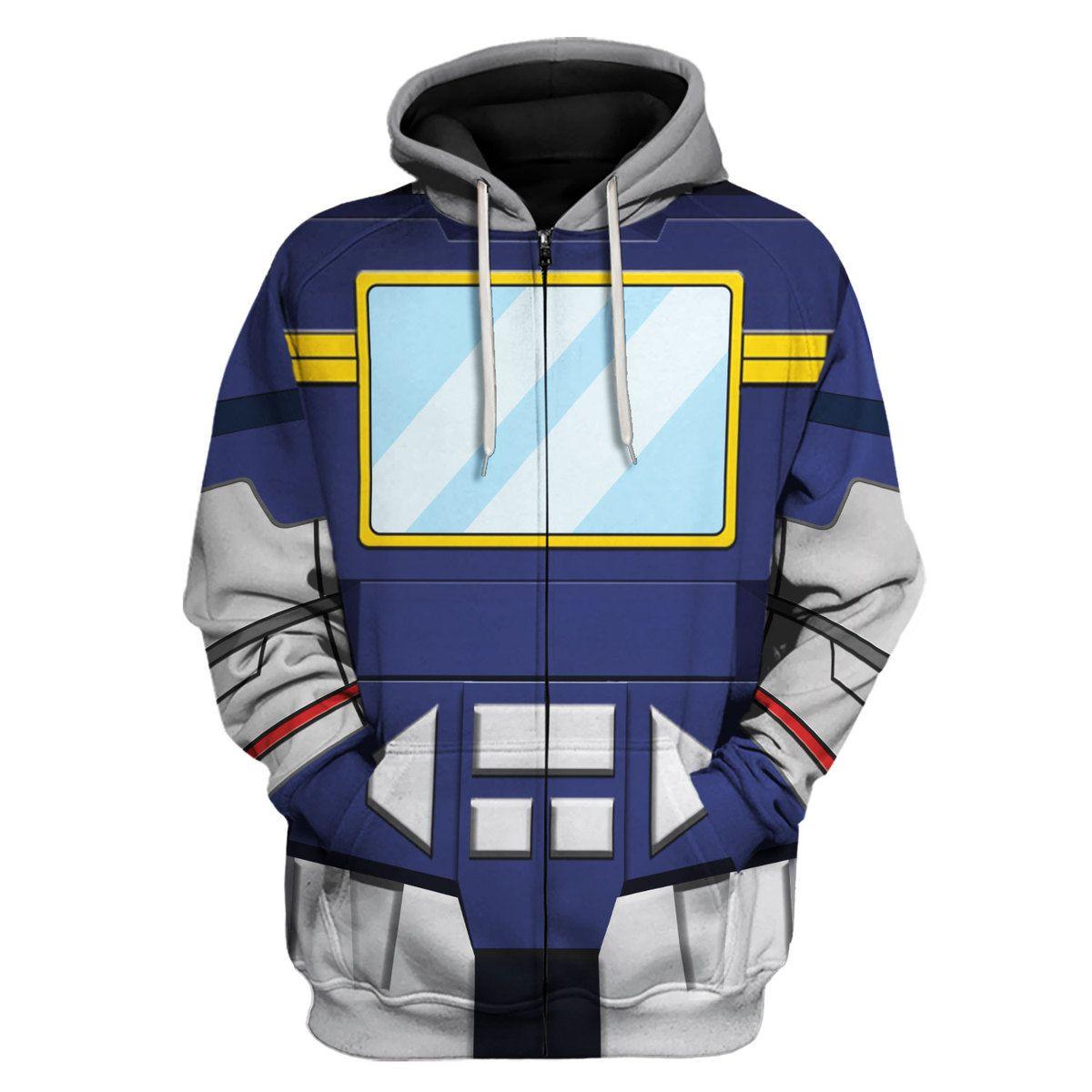 Gearhomie Soundwave Costume Cosplay Hoodie Tracksuit - Gearhomie.com