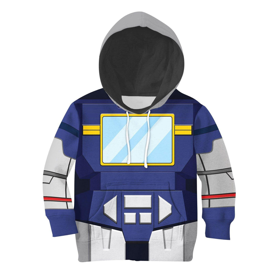 Gearhomie Soundwave Kid Costume Cosplay Hoodie Sweatshirt T-Shirt - Gearhomie.com