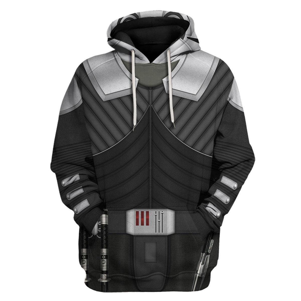 CustomsPig Starkiller Sith Stalker Armor Costume Hoodie Sweatshirt T-Shirt Sweatpants