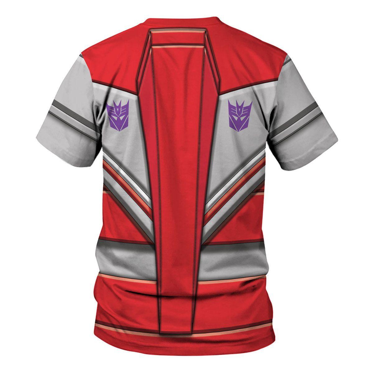 Gearhomie Starscream Costume Cosplay Hoodie Tracksuit - Gearhomie.com