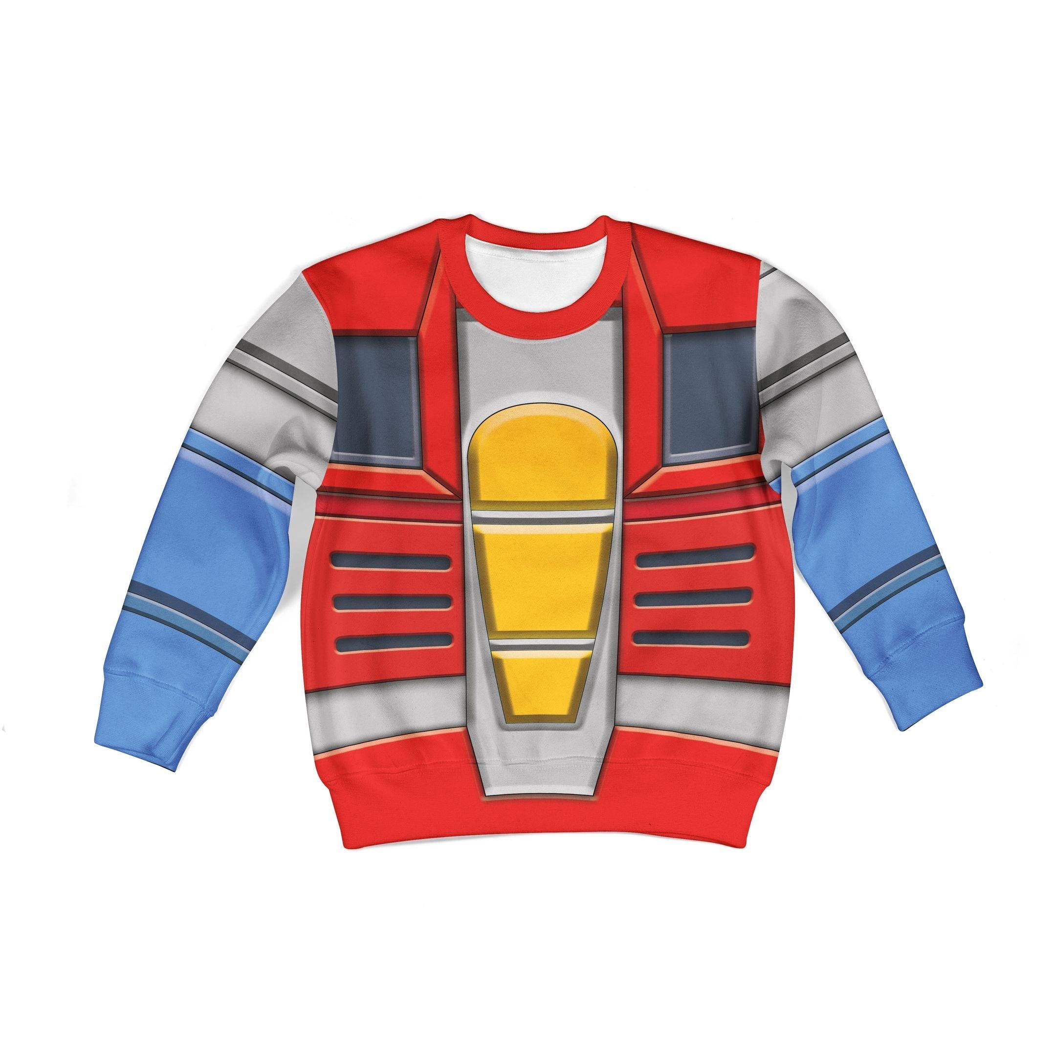 Gearhomie Starscream Transfomers Kid Costume Cosplay Hoodie Sweatshirt T-Shirt - Gearhomie.com