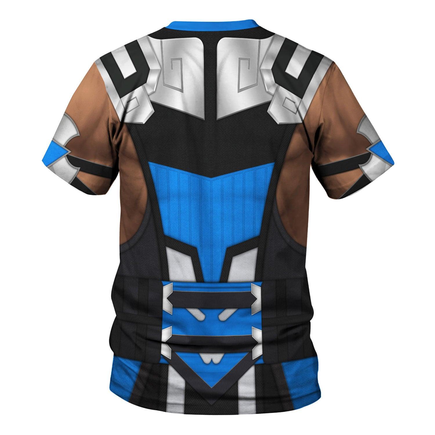 CustomsPig Sub-Zero XI Costume Hoodie Sweatshirt T-Shirt Tracksuit - DucG