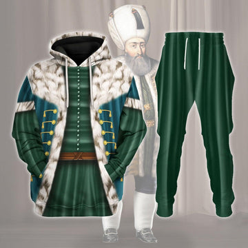 Gearhomie Sultan Mehmed II Ottoman Empire Costume Hoodie Sweatshirt T-Shirt Tracksuit - Gearhomie.com
