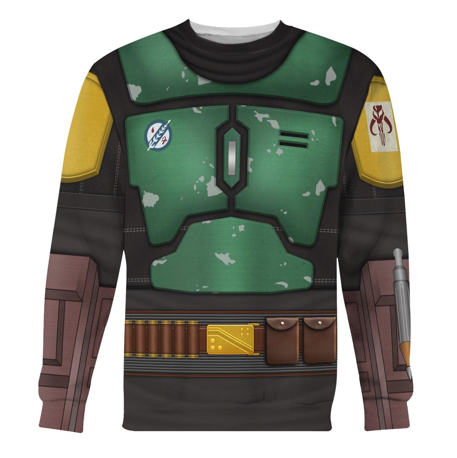  CustomsPig The Book Of Boba Fett Costume Hoodie Sweatshirt T-Shirt Sweatpants -  CustomsPig.com