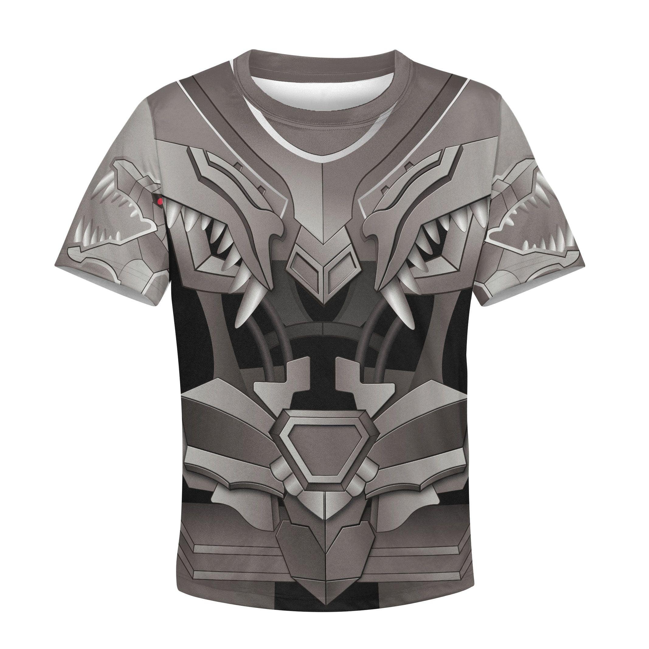  CustomsPig The Last Knight Knight Armor Turbo Changer Grimlock Kid Costume Cosplay Hoodie Sweatshirt T-Shirt -  CustomsPig.com