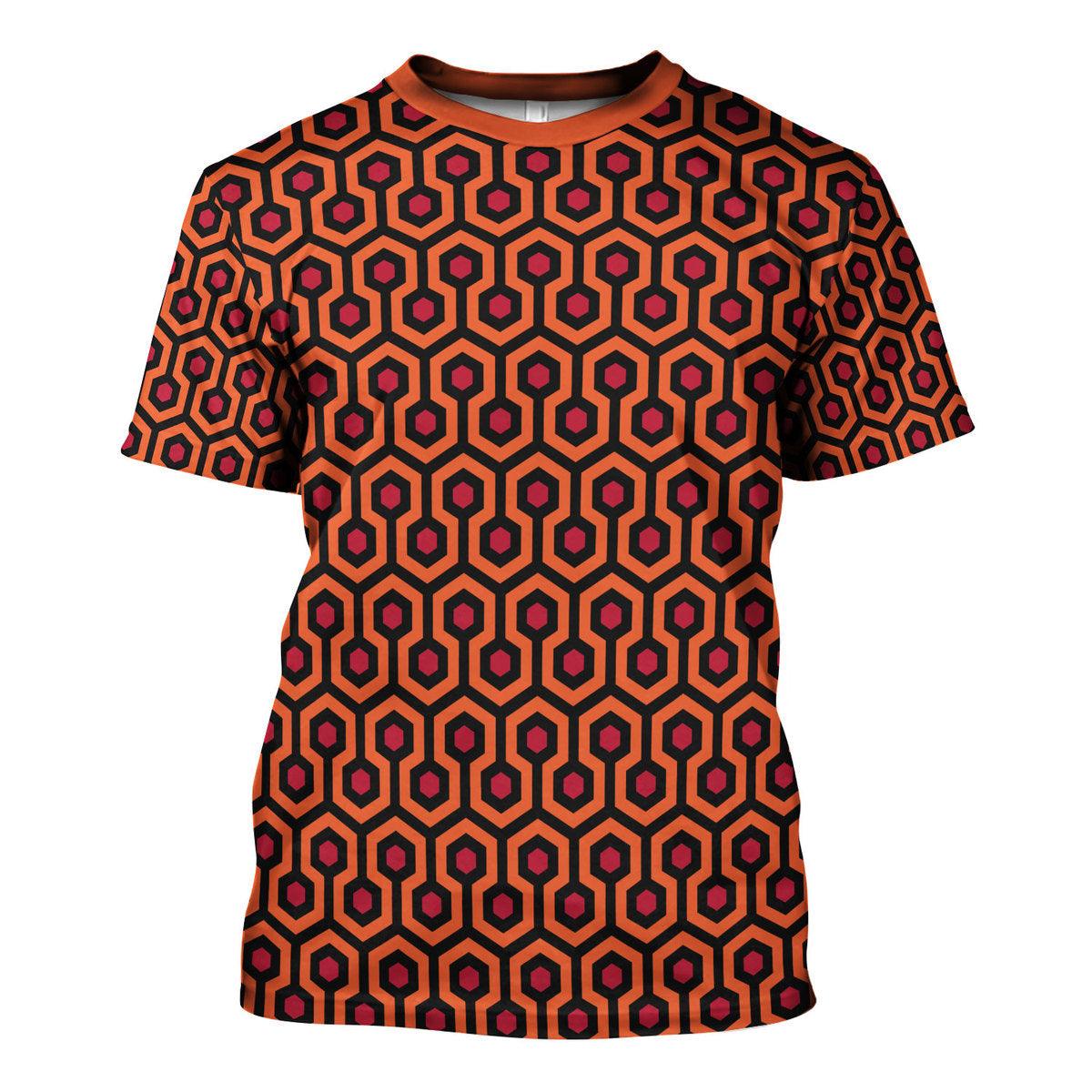 Gearhomie The Shining Overlook Hotel Pattern Costume Hoodie Sweatshirt T-Shirt Tracksuit - Gearhomie.com
