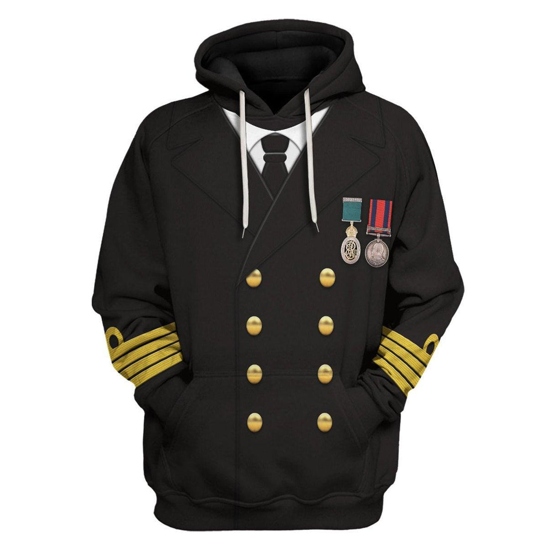  CustomsPig Titanic Captain Edward John Smith Costume Hoodie Sweatshirt T-Shirt Tracksuit -  CustomsPig.com